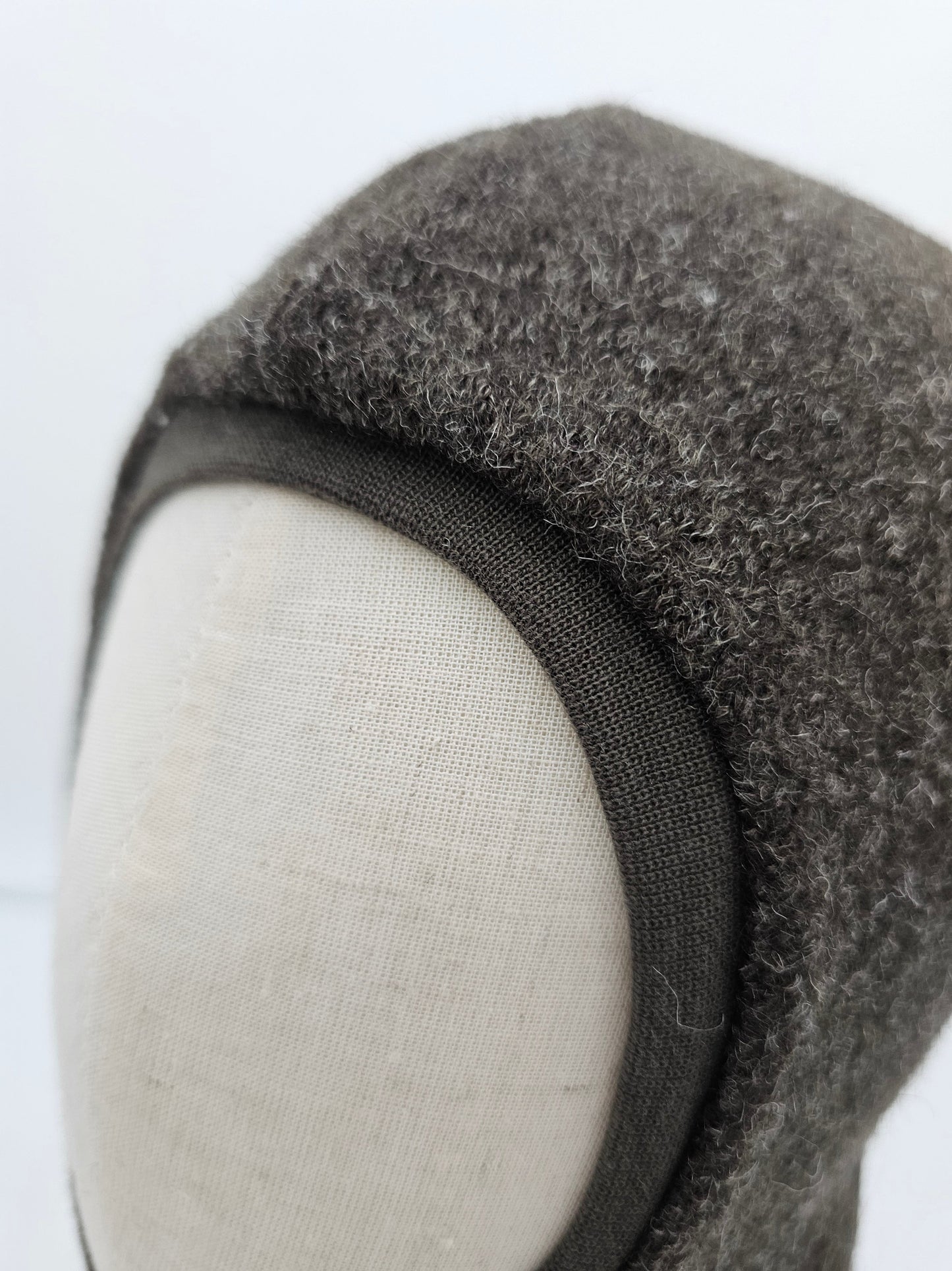 Vintageliebe® Wollwalk Schlupfmütze grün - Vintageliebe® Vintageliebe®Walkmütze, Bärenmütze mint