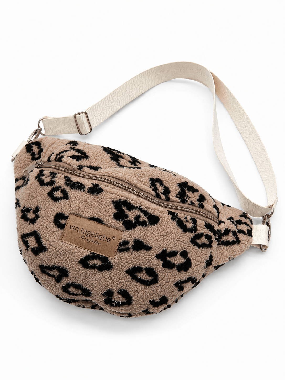 Crossbody Bauchtasche Leo – Mit Lederetikett – Vintageliebe® - Vintageliebe® Vintageliebe®Crossbody Bauchtasche