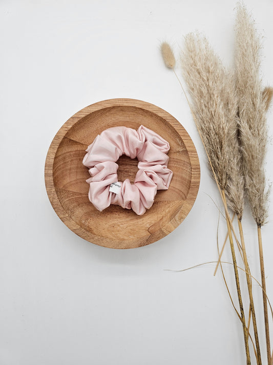 Edles Scrunchie Satin rosa - Vintageliebe® Vintageliebe®
