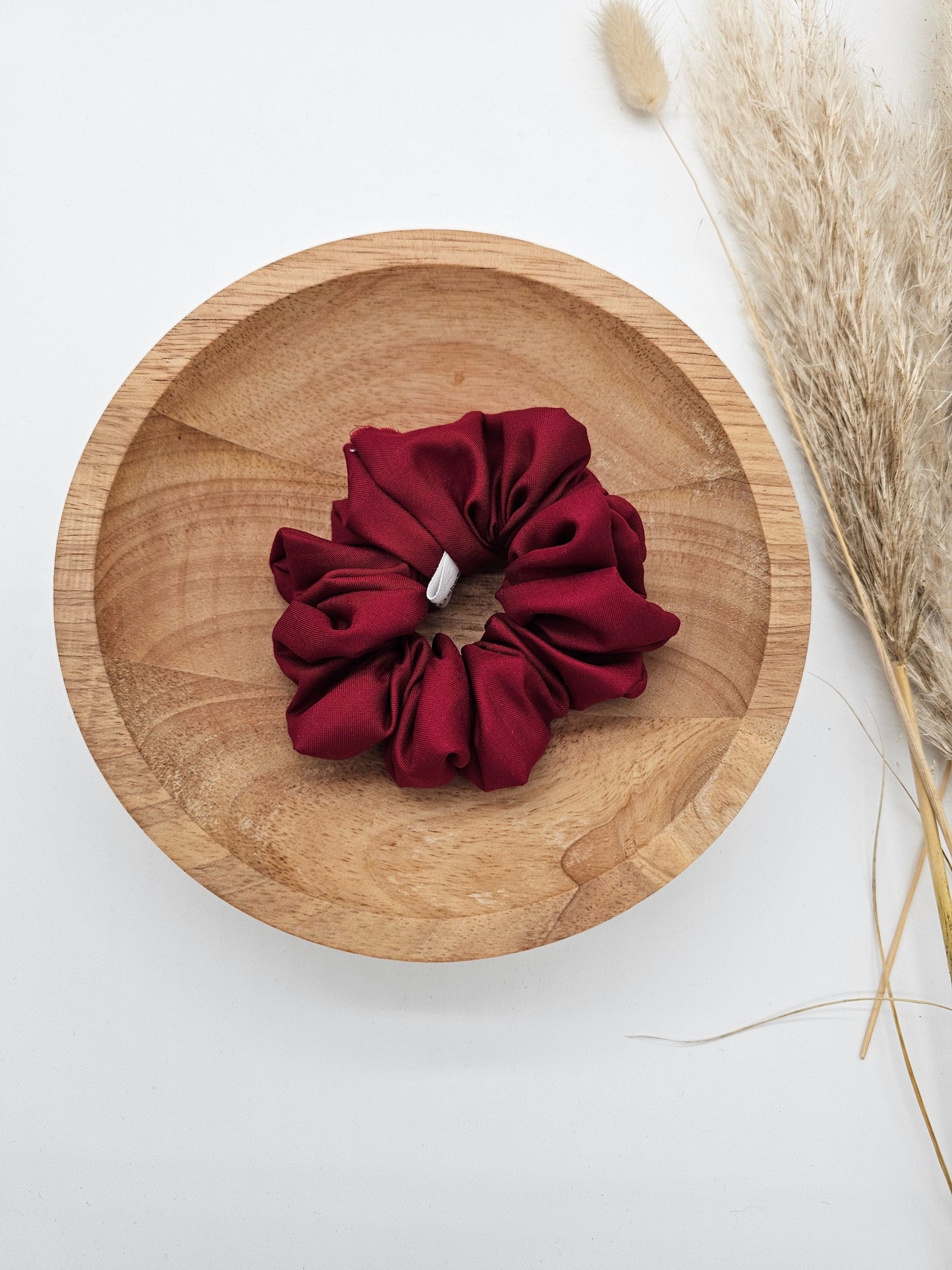 Edles Scrunchie Satin rot - Vintageliebe® Vintageliebe®