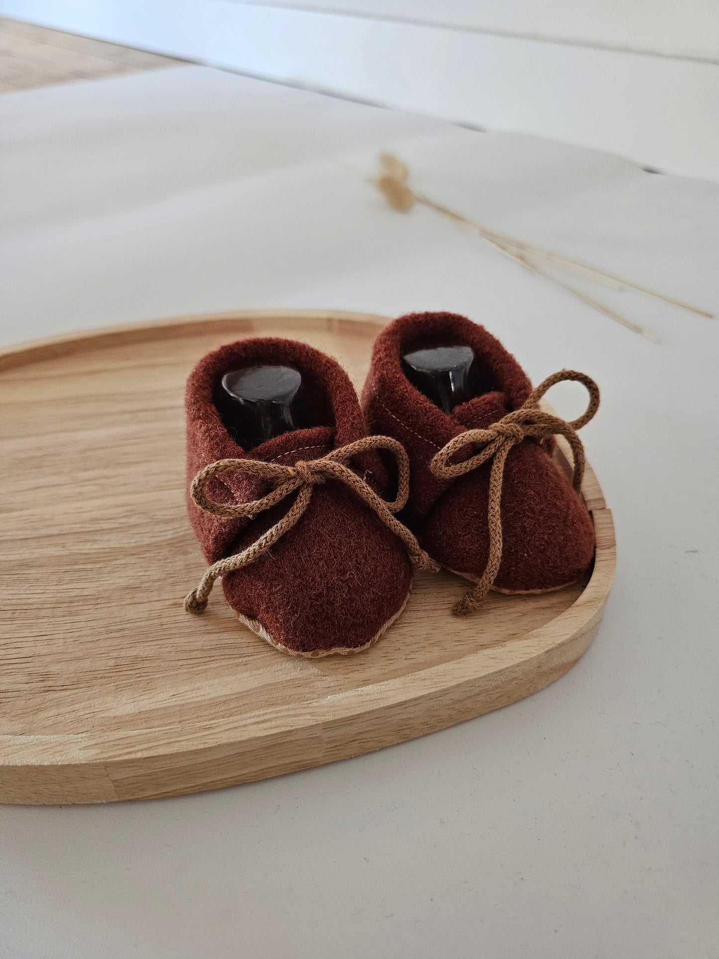 Hausschuhe | Krabbelschuhe | Lauflernschuhe | Wollschuhe - Vintageliebe® Vintageliebe®Hausschuhe