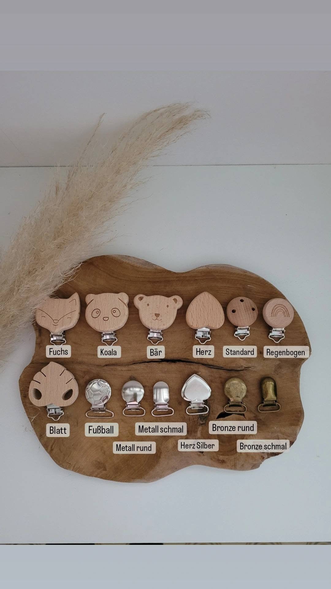 Makramee Schnullerkette öko tex Standard 100 zertifiziert. NATURPRODUKT Schnullerkette mit Namen Geschenk zur Geburt