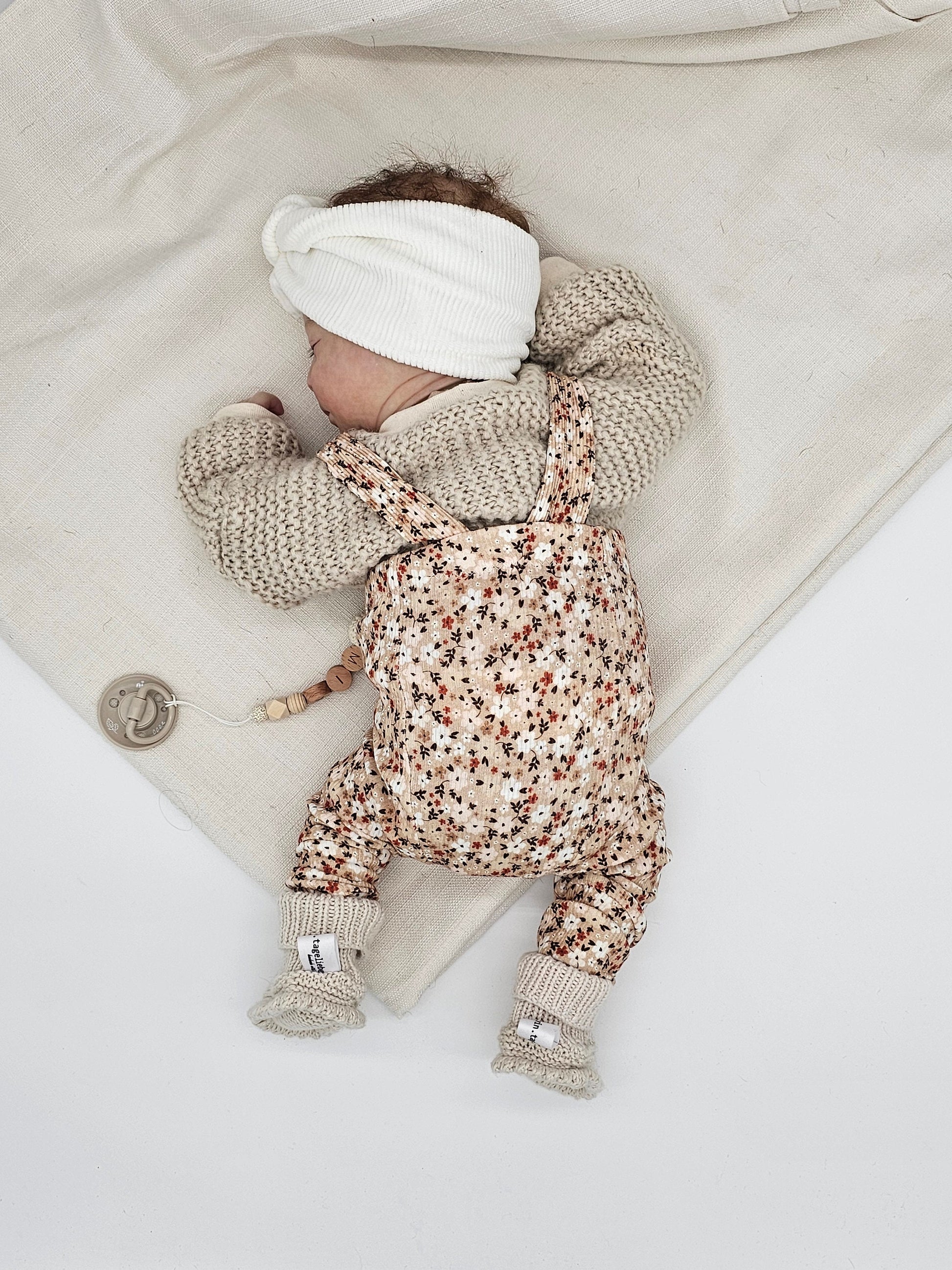 Leggings mit Träger Blumen