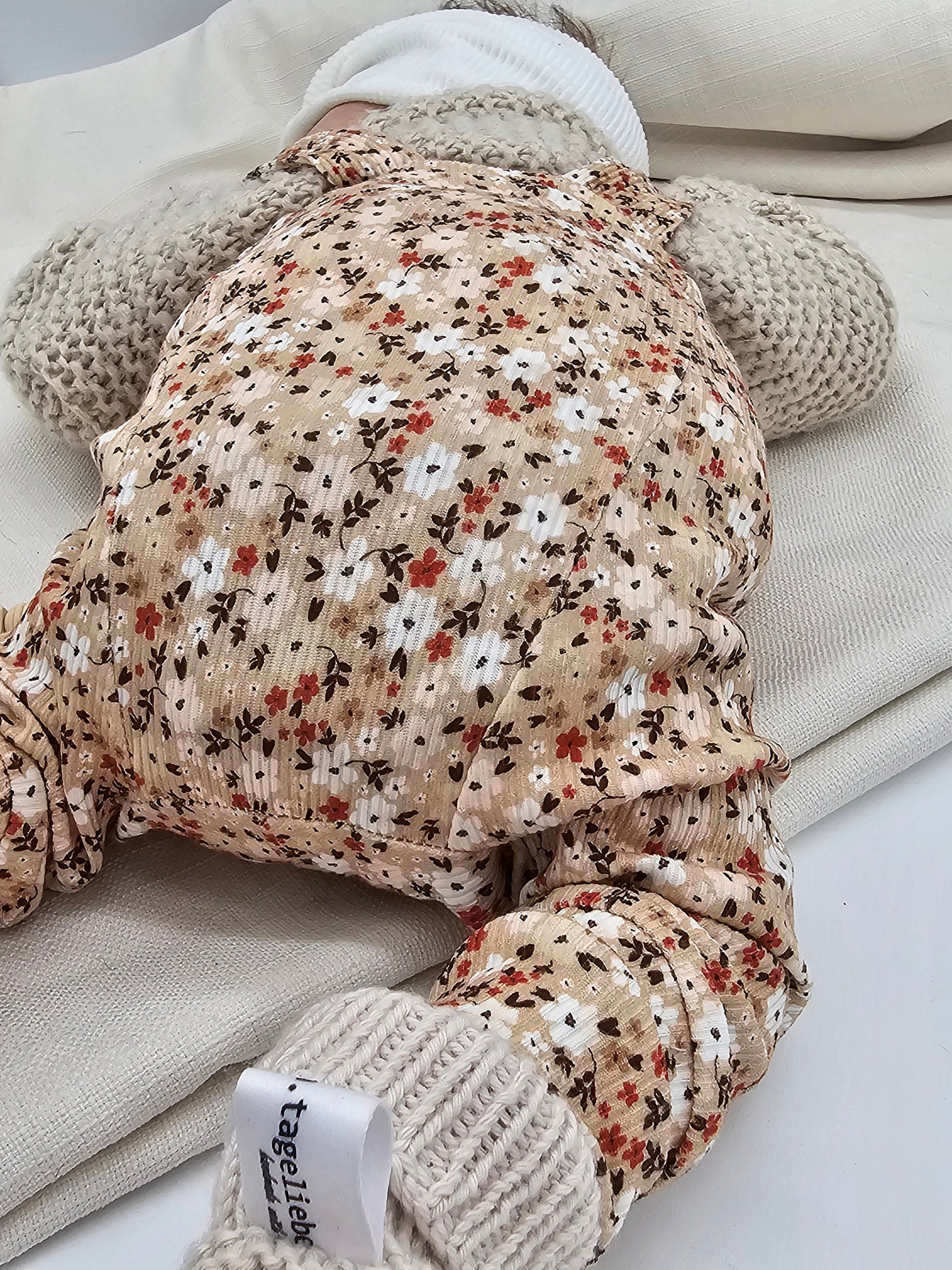 Leggings mit Träger Blumen