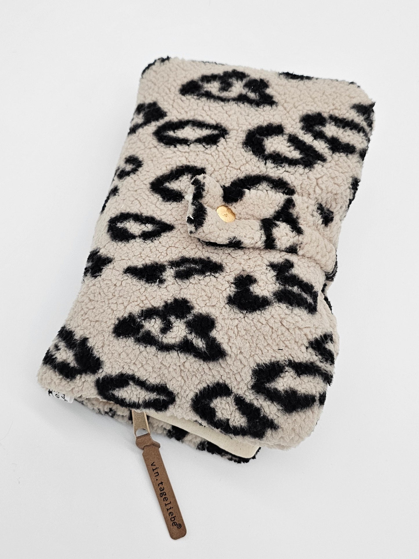 XXL Windeltasche Teddy dunkelbeige