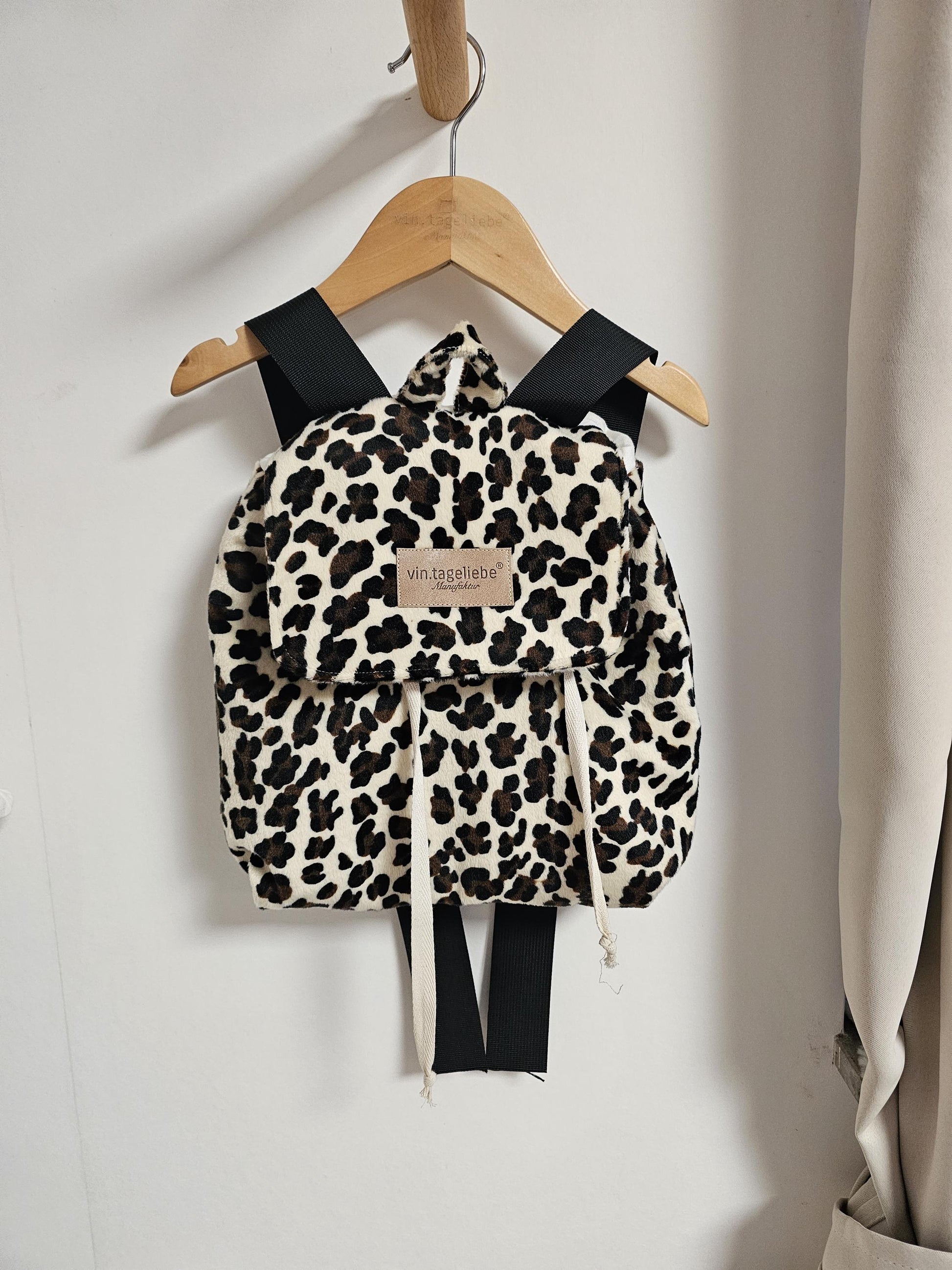 Vintageliebe® | Rucksack Leo für Erwachsene und Kinder in zwei Größen wählbar | kleiner Damenrucksack | Kindergartenrucksack | handgenäht.