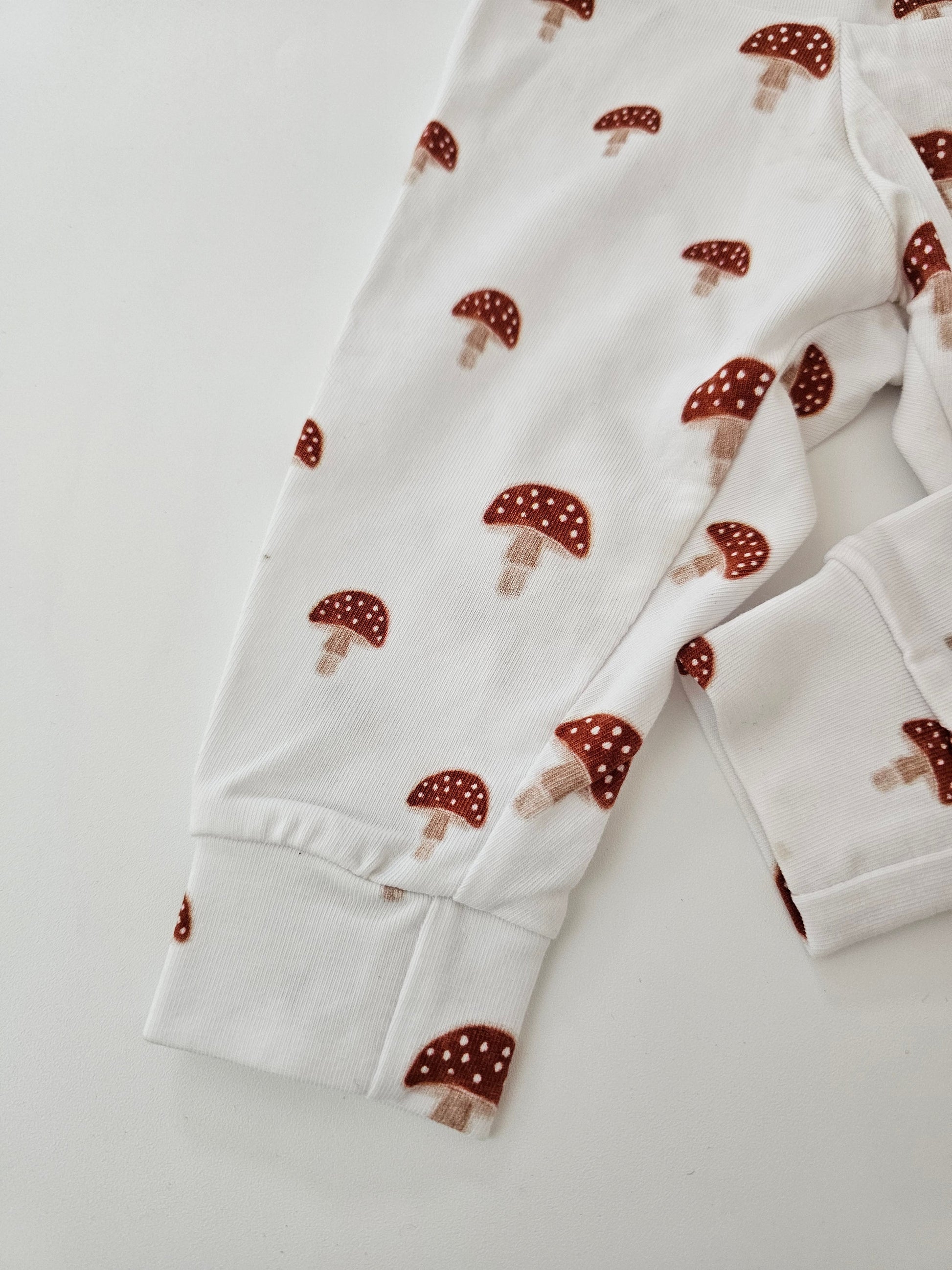 Leggings Öko tex Standard 100 Baumwolljersey Pilze 🍄 - Vintageliebe® Mein Shop