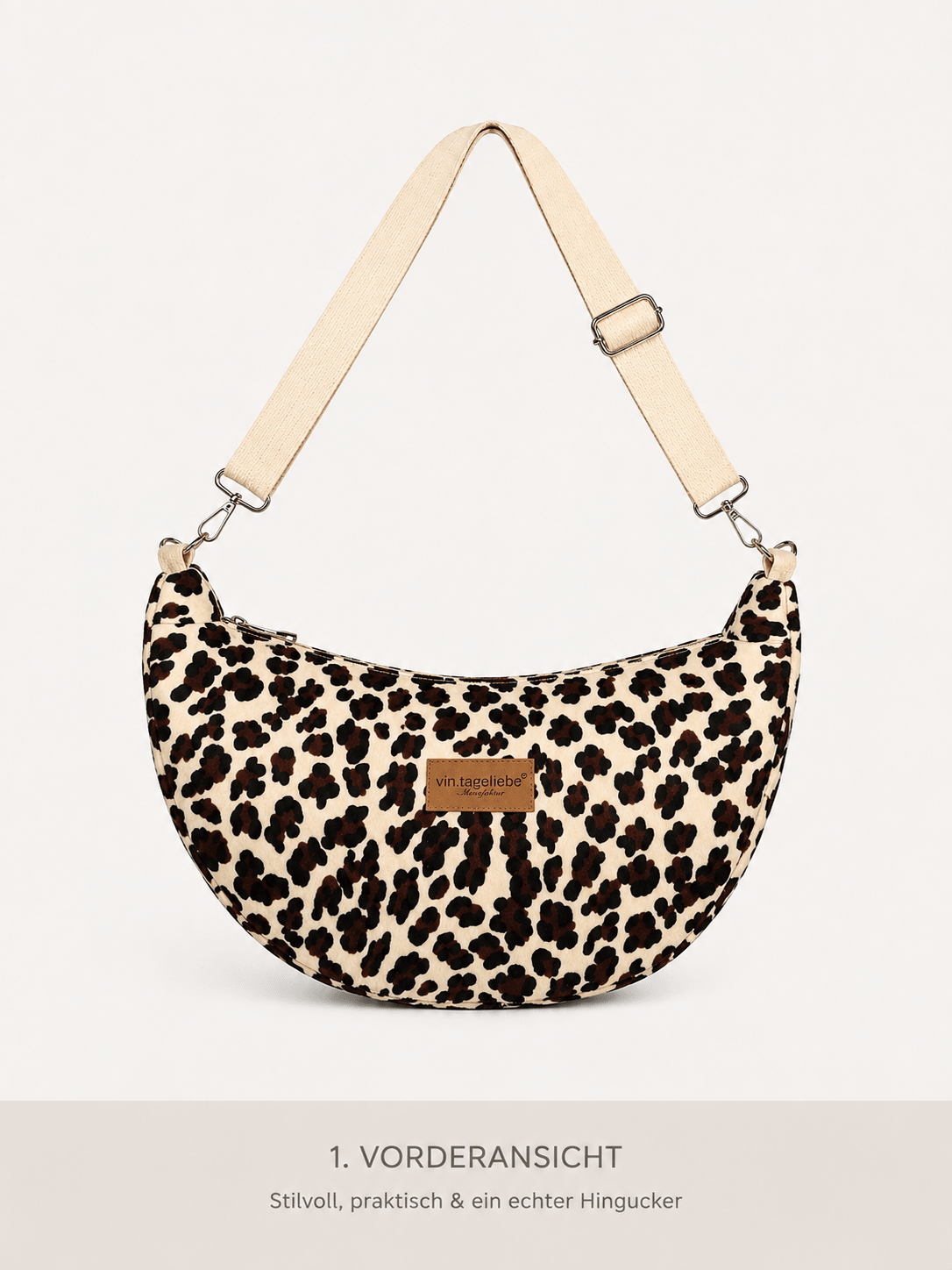 Mondtasche leo - Vintageliebe® Vintageliebe®Crossbody Mondtasche