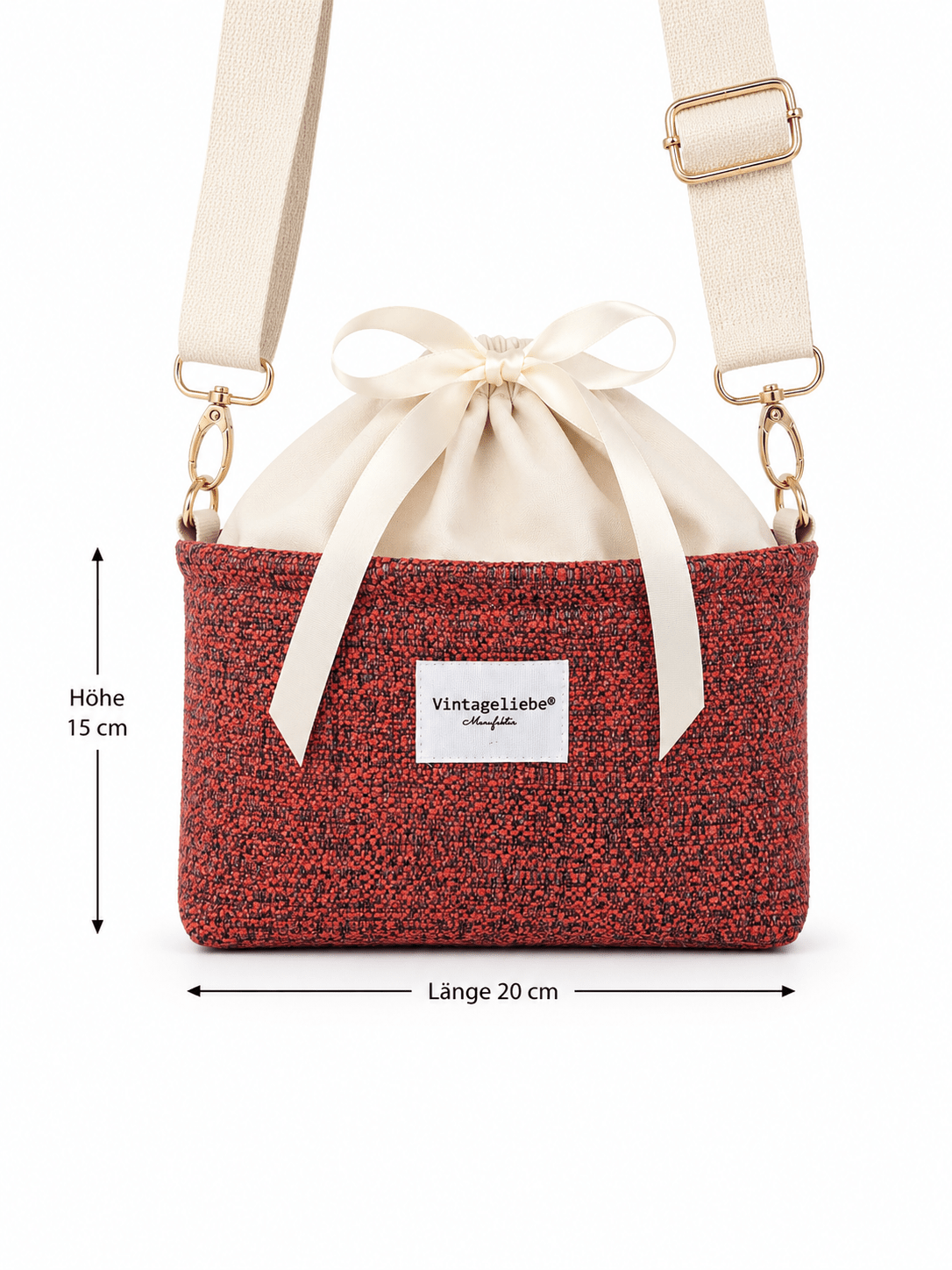 PREMIUM Umhängetasche – Vintageliebe® - Vintageliebe® Vintageliebe®Crossbody Bauchtasche