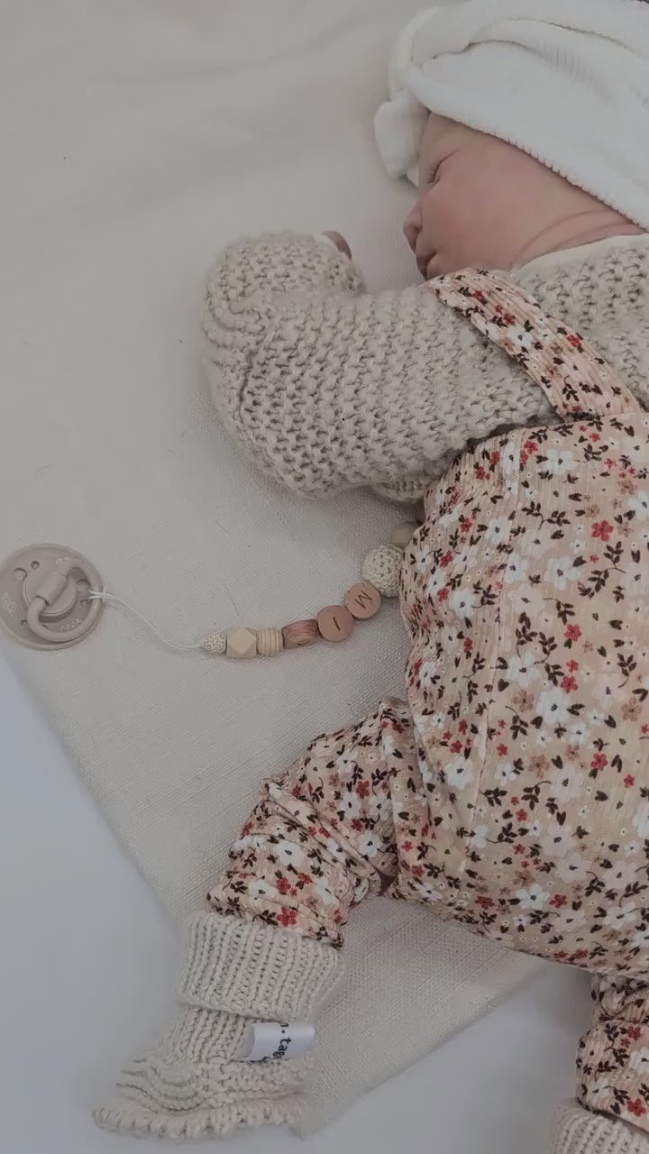 Leggings mit Träger Blumen