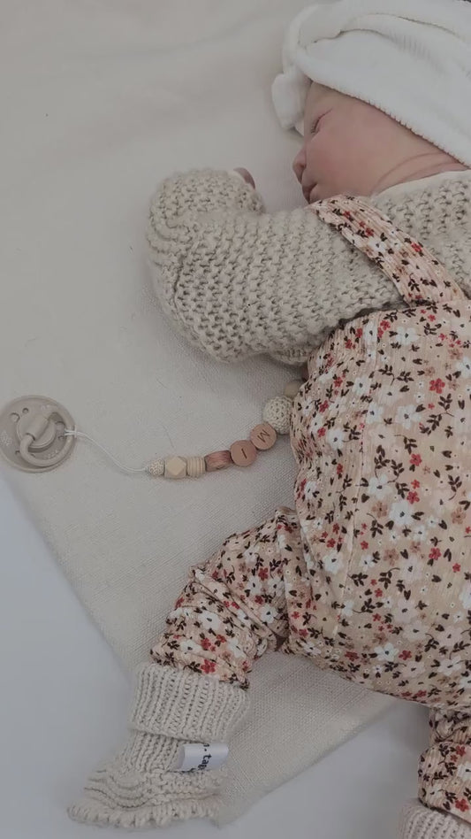 Leggings mit Träger Blumen