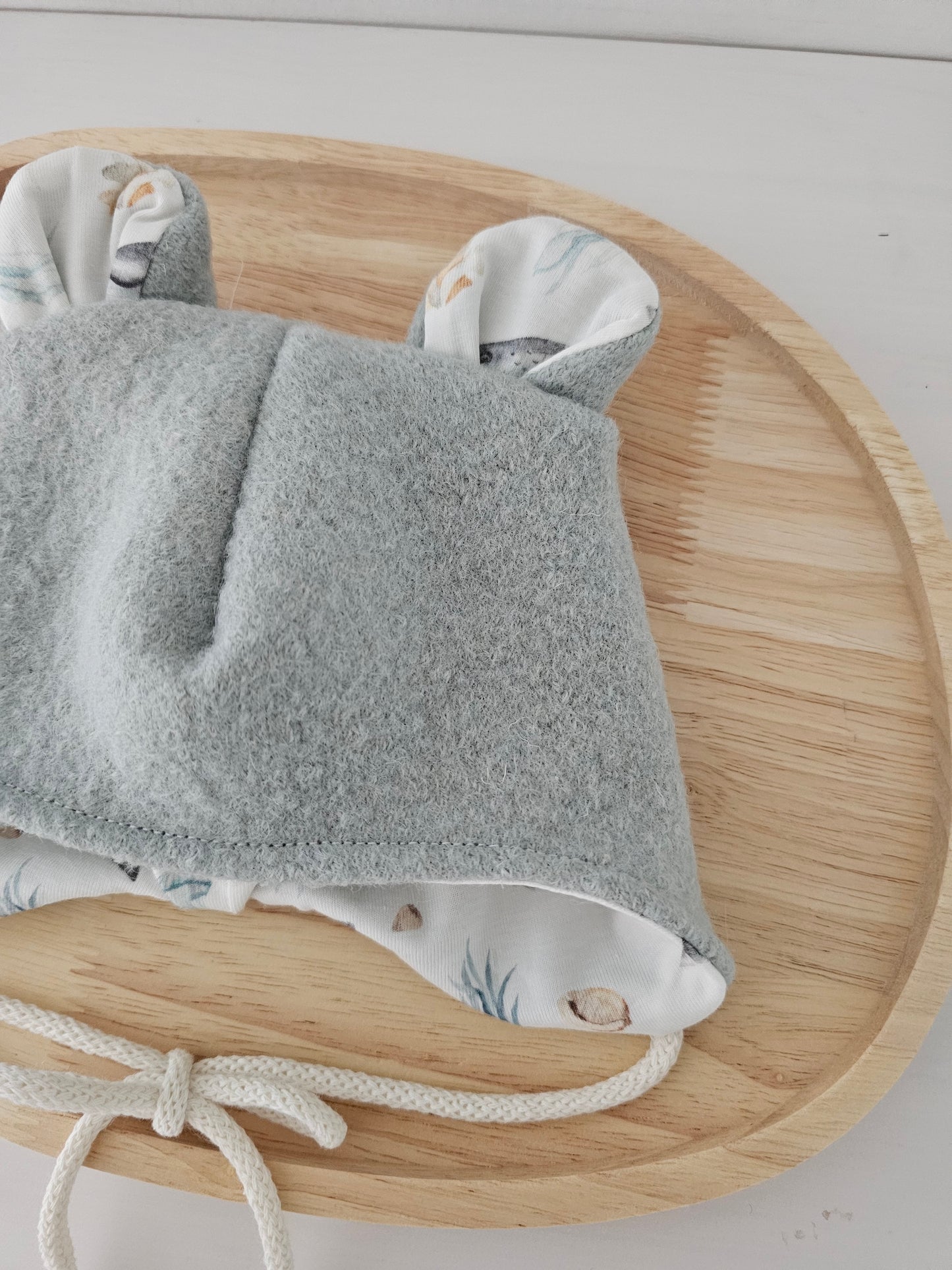 Vintageliebe® Wollwalk Bärenmütze mint