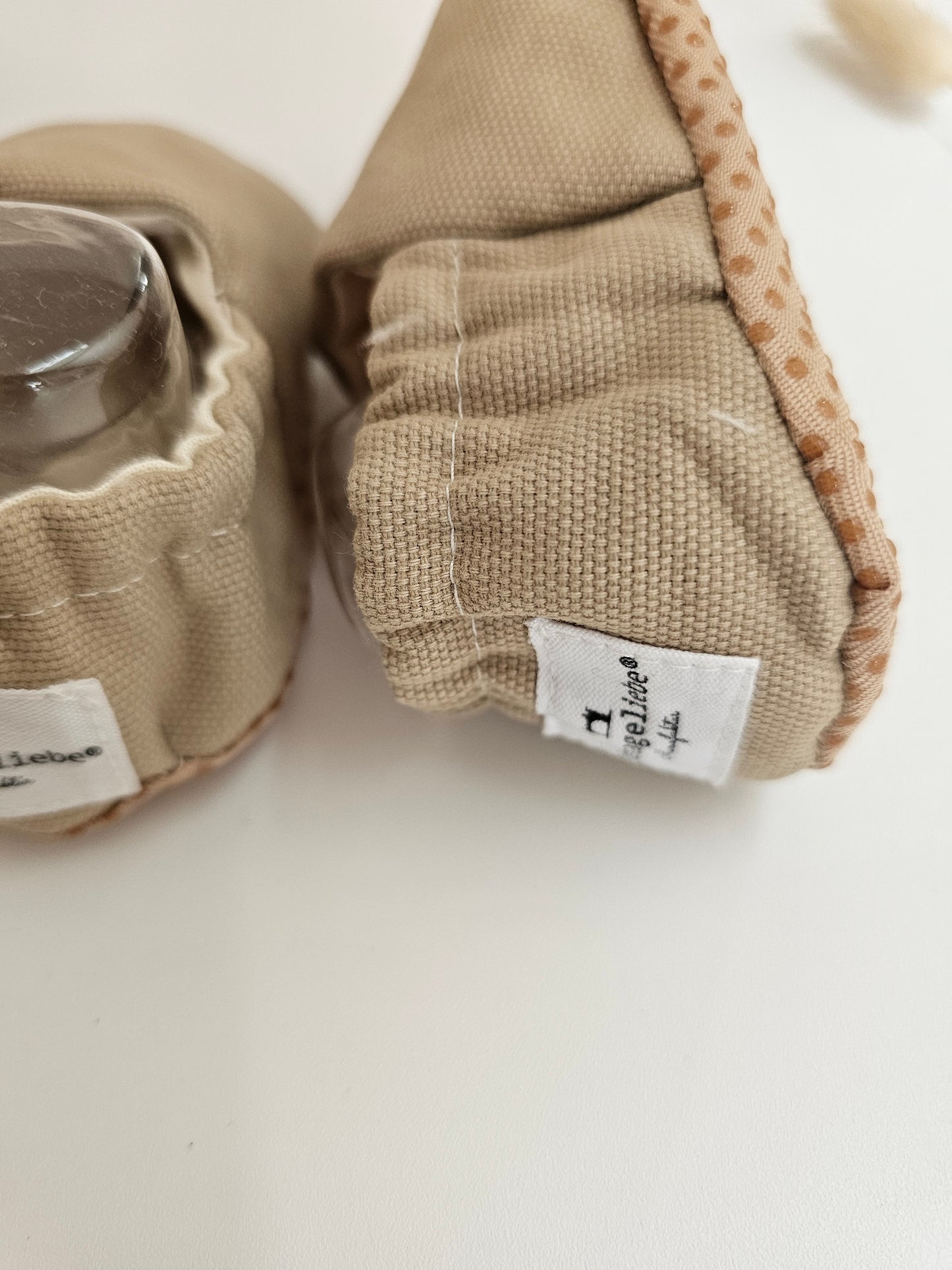 Hausschuhe | Krabbelschuhe|Barfußschuhe | Lauflernschuhe | beige