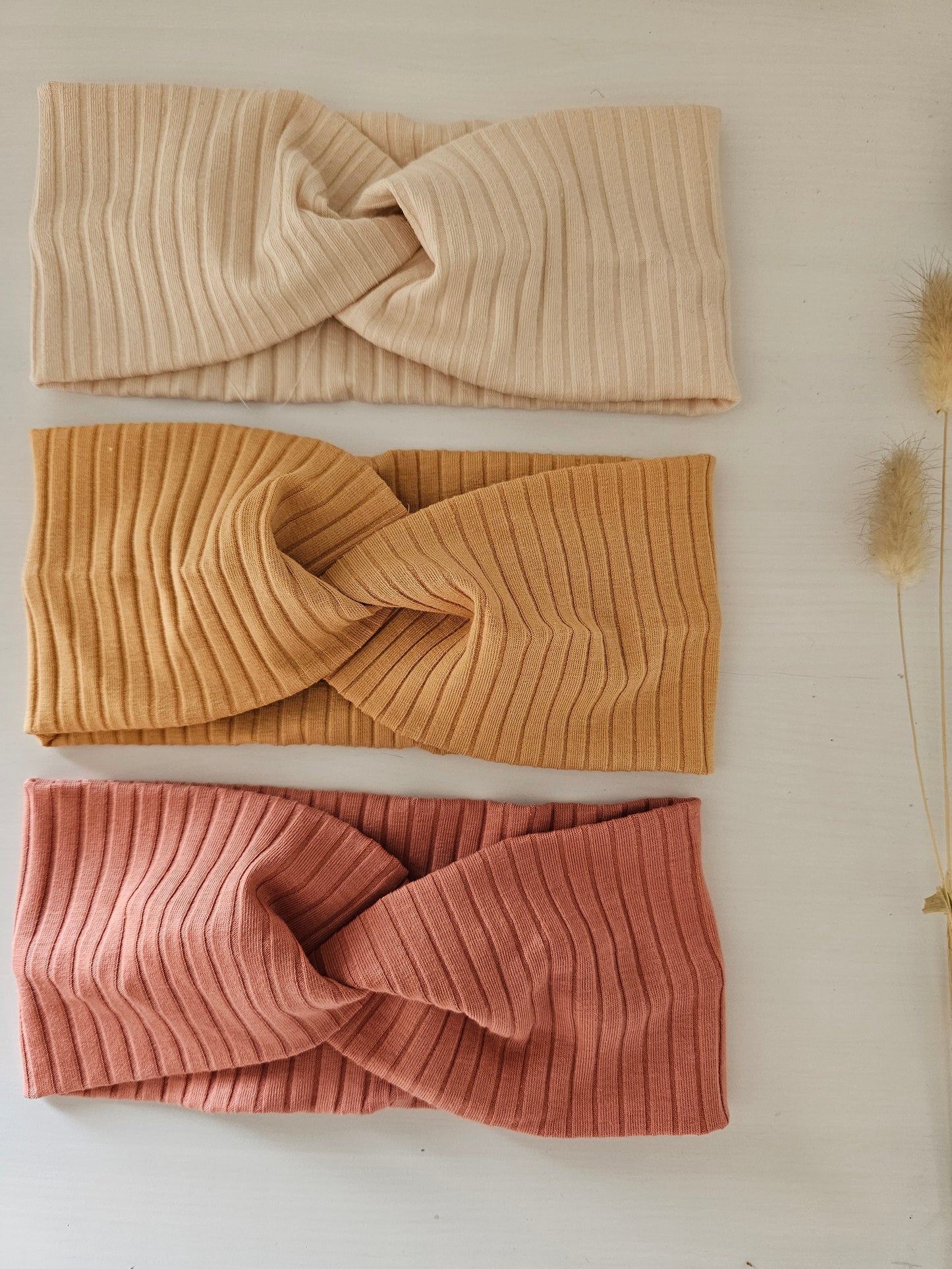 Vintageliebe® uni Stirnband geeignet für den Fahrradhelm