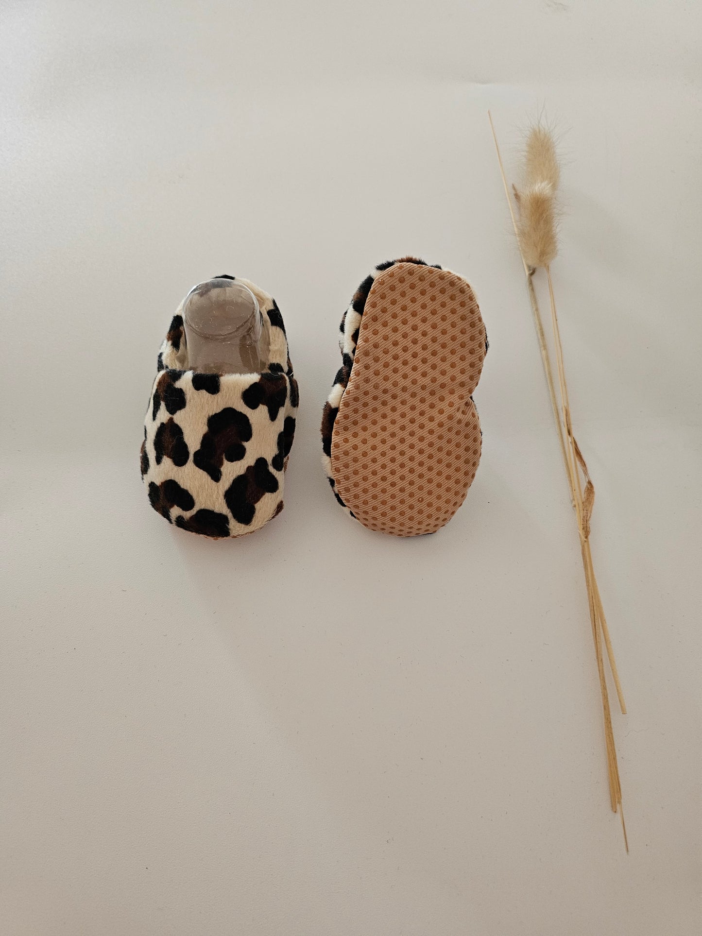 Hausschuhe | Krabbelschuhe|Barfußschuhe | Lauflernschuhe | Wollschuhe leo