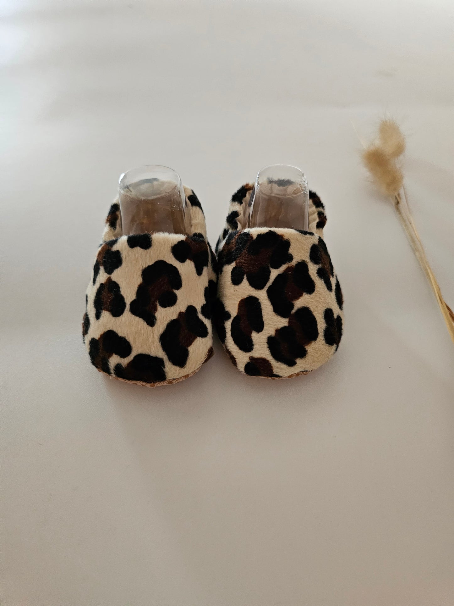 Hausschuhe | Krabbelschuhe|Barfußschuhe | Lauflernschuhe | Wollschuhe leo