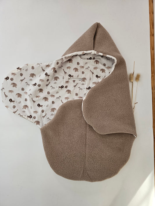 Maxicosi Decke 3-Punkt Gurtsystem aus 100% Schafwolle