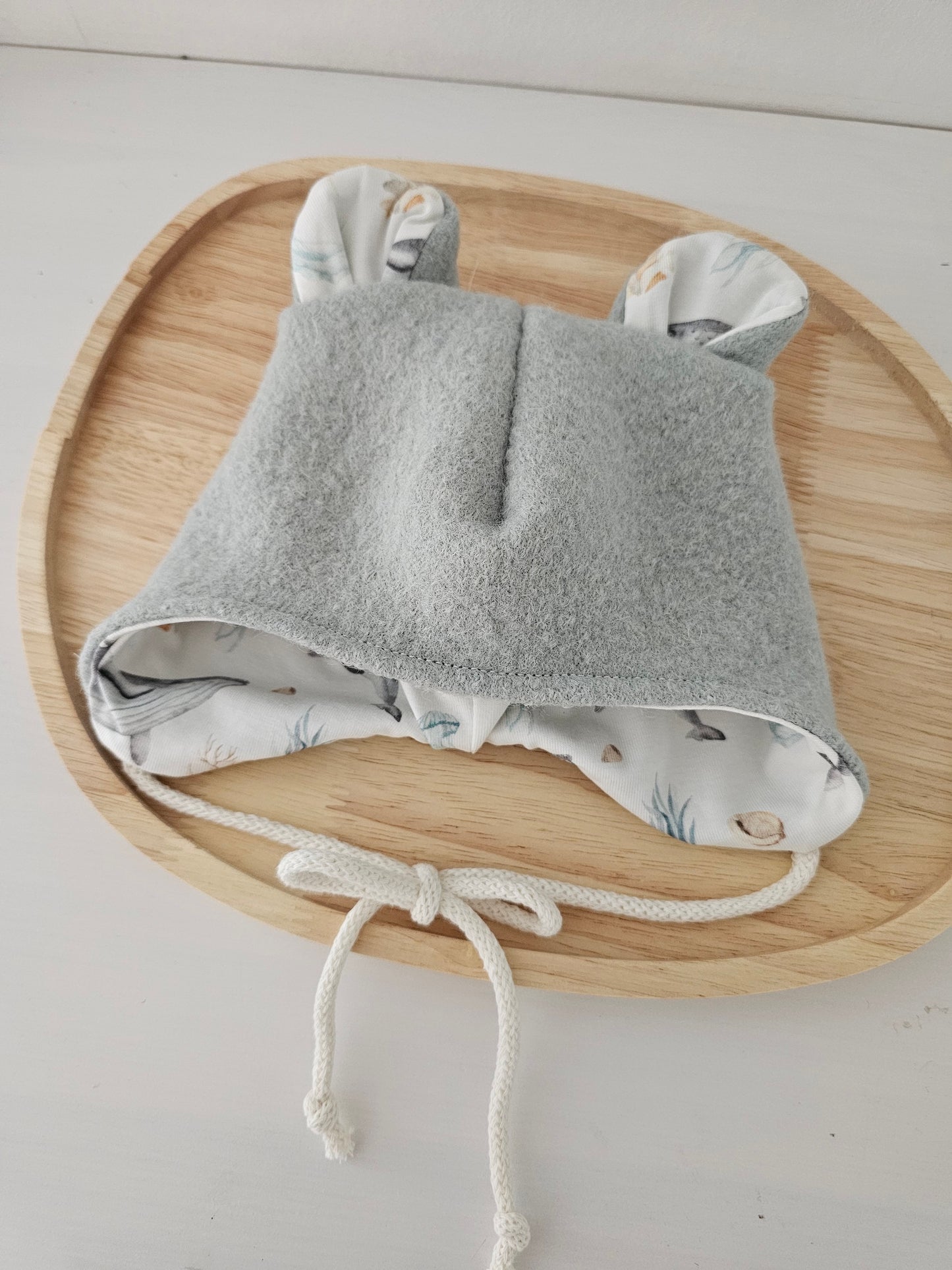 Vintageliebe® Wollwalk Bärenmütze mint