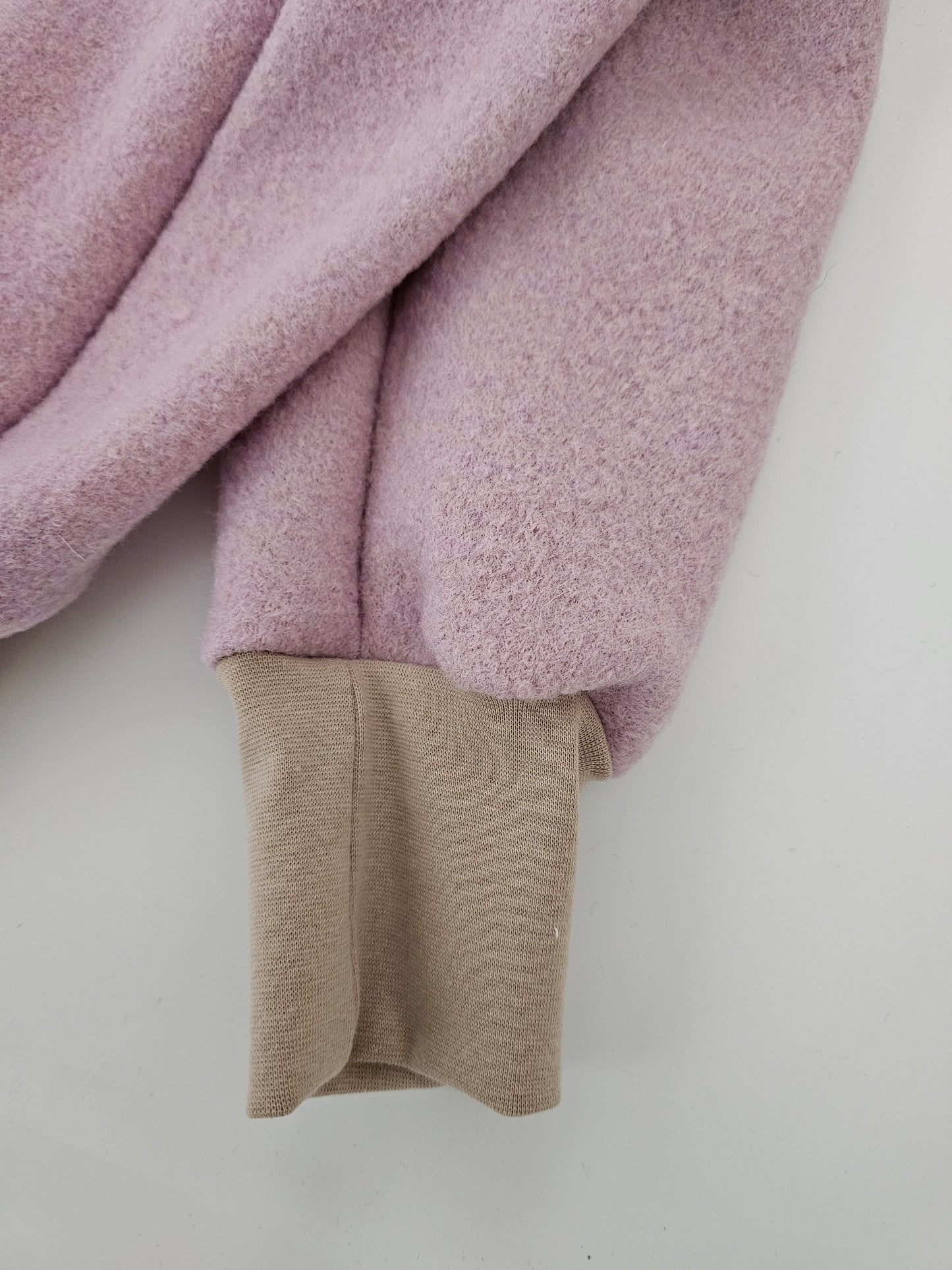 Walkhose aus 100% Schurwolle mit Hosentaschen Gr. 74 - 122 rosa