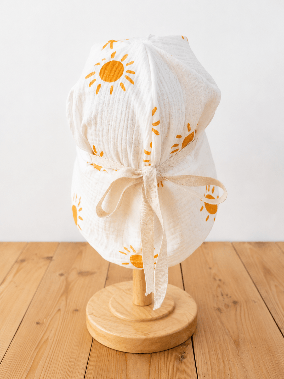 Sonnenhut Musselin Sonne – Sommermütze Baby & Kinder – Vintageliebe® Mitwachsmütze - Vintageliebe® Mein Shop