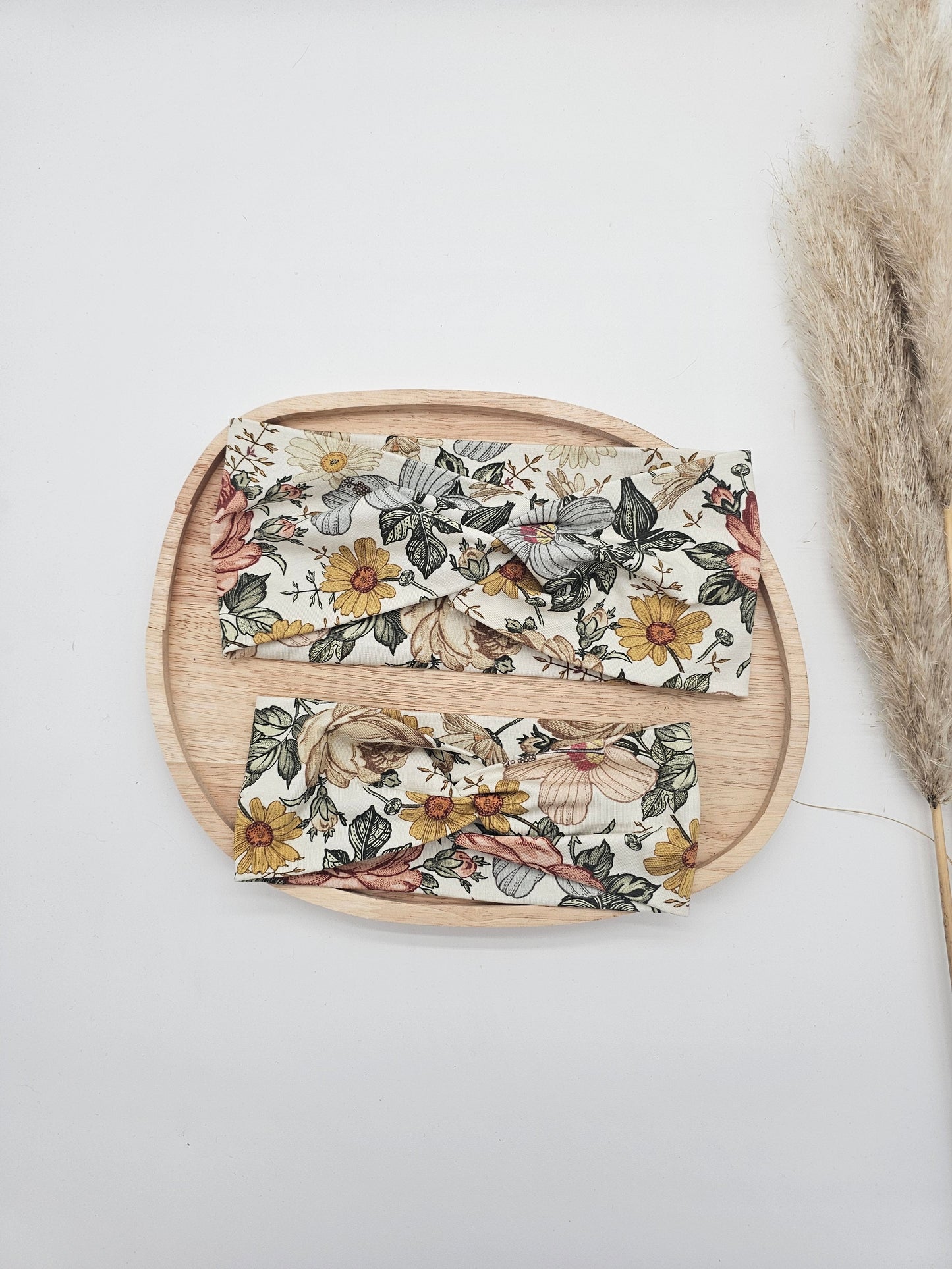 Stirnband flower – Fahrradhelm geeignet – Bio - Baumwolle – Vintageliebe® - Vintageliebe® Mein Shop