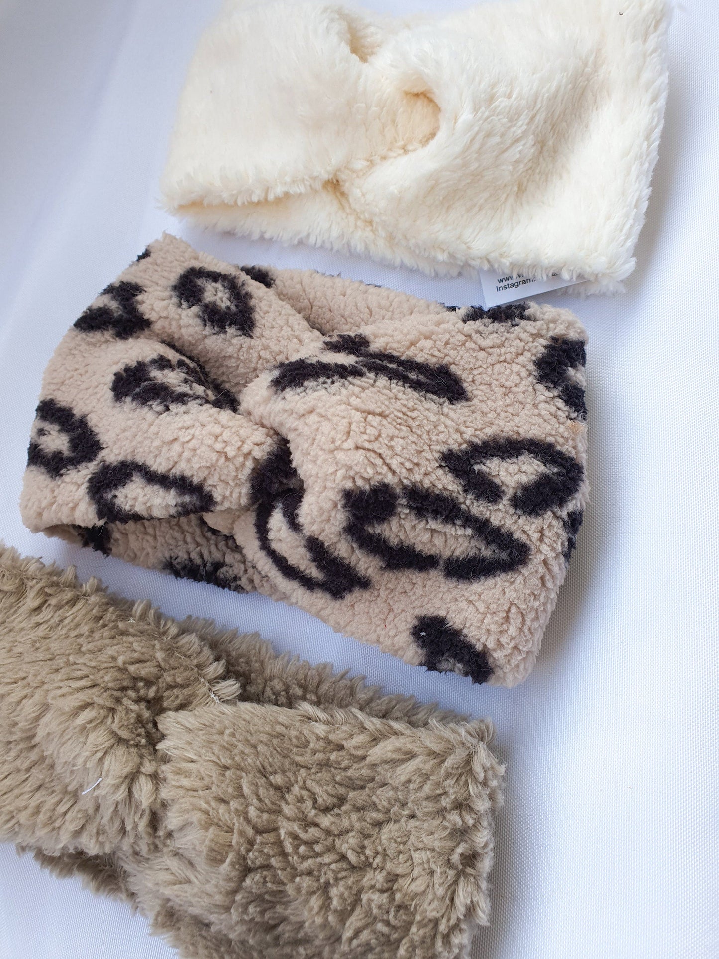 Stirnband Teddystirnband - Vintageliebe® Mein Shop