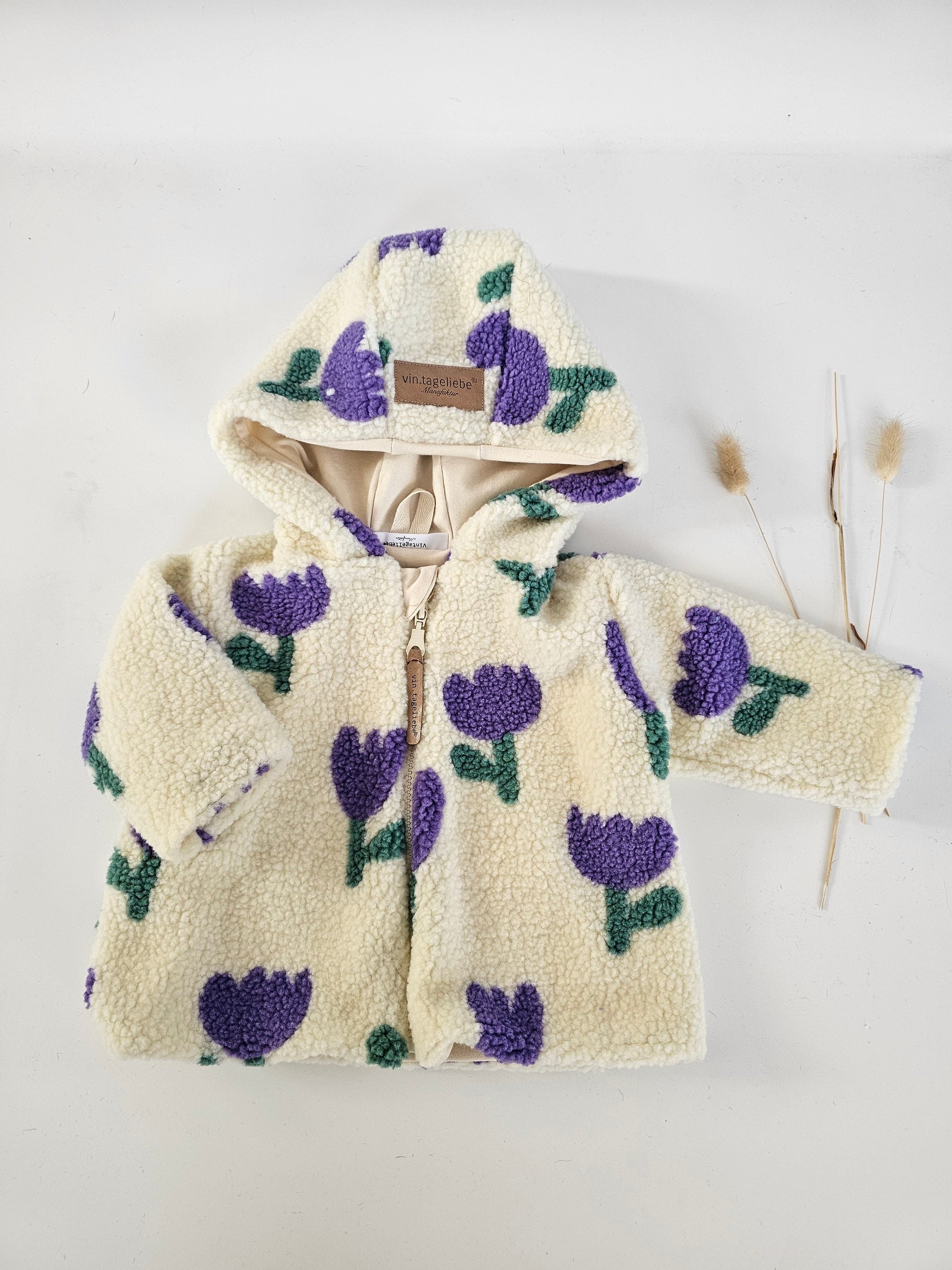 Teddyjacke Tulpen - Vintageliebe® Vintageliebe®
