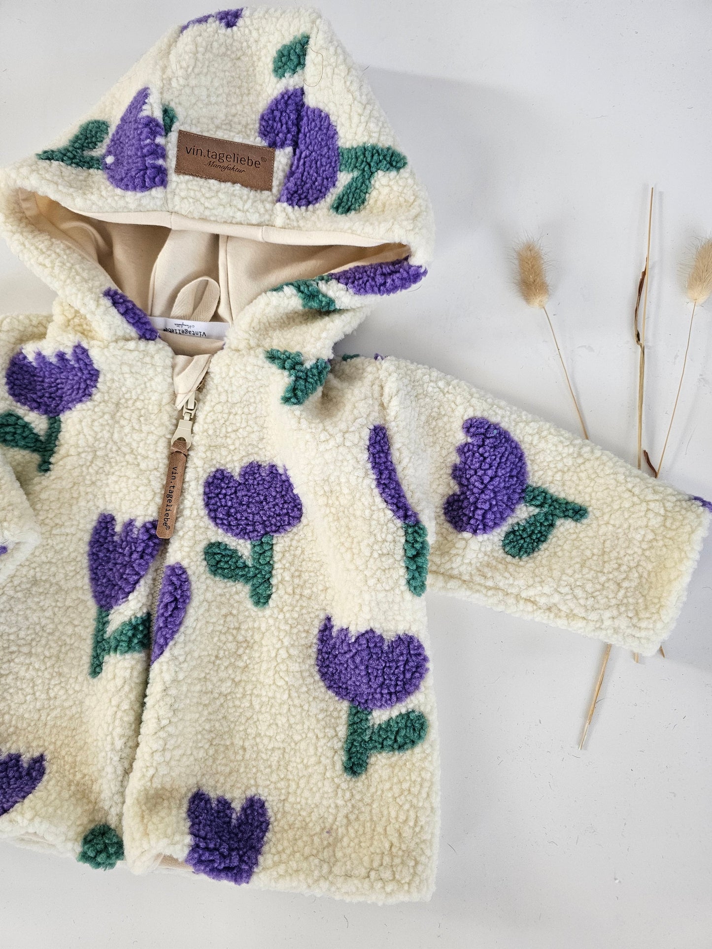 Teddyjacke Tulpen - Vintageliebe® Vintageliebe®