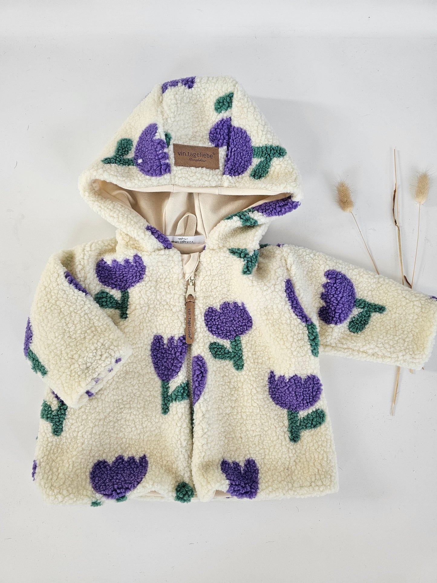Teddyjacke Tulpen - Vintageliebe® Vintageliebe®
