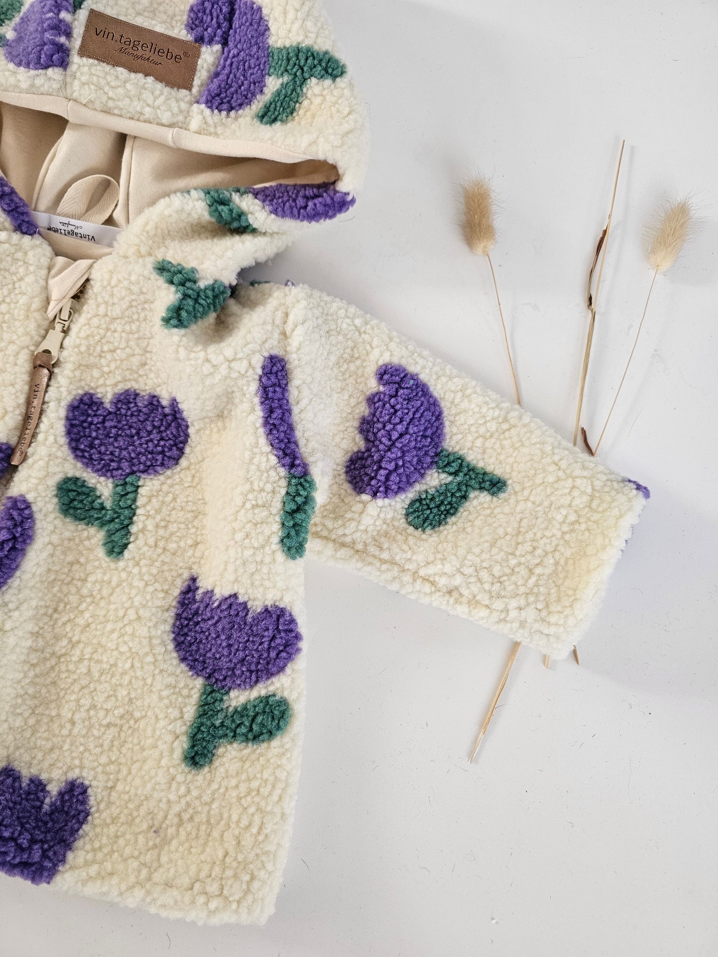 Teddyjacke Tulpen - Vintageliebe® Vintageliebe®