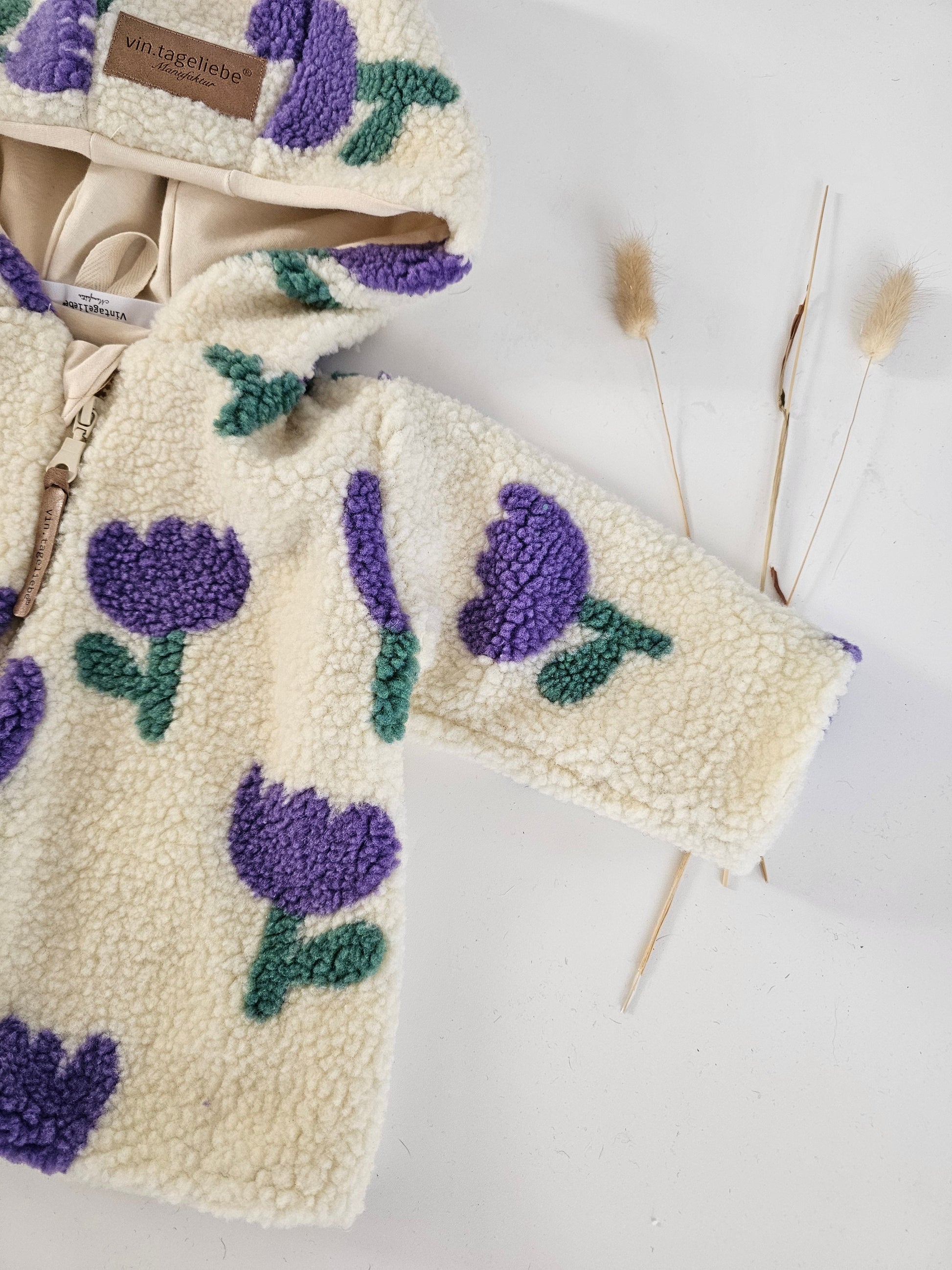 Teddyjacke Tulpen - Vintageliebe® Vintageliebe®