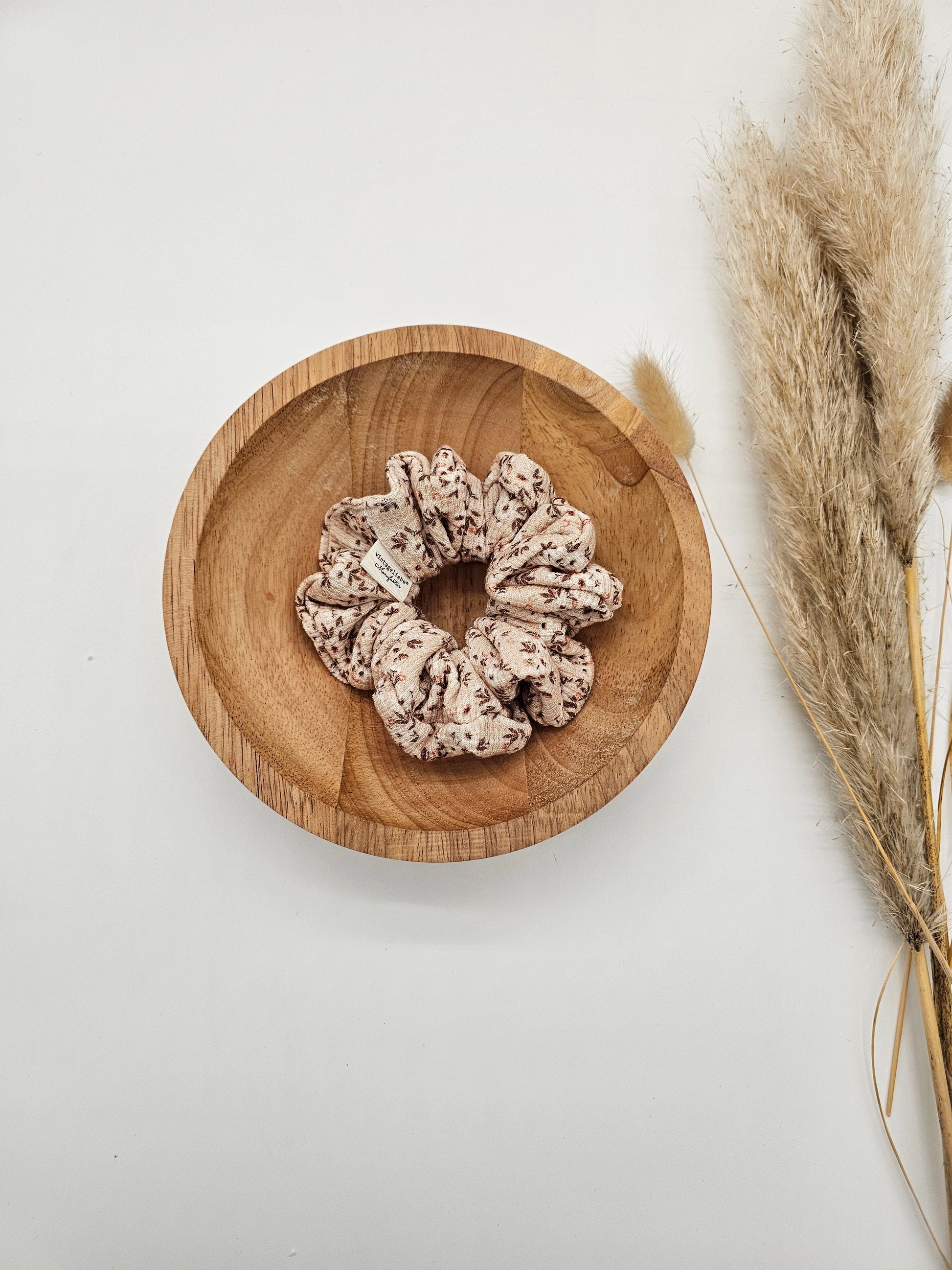 Trendiges Scrunchie feine Blümchen - Vintageliebe® Vintageliebe®