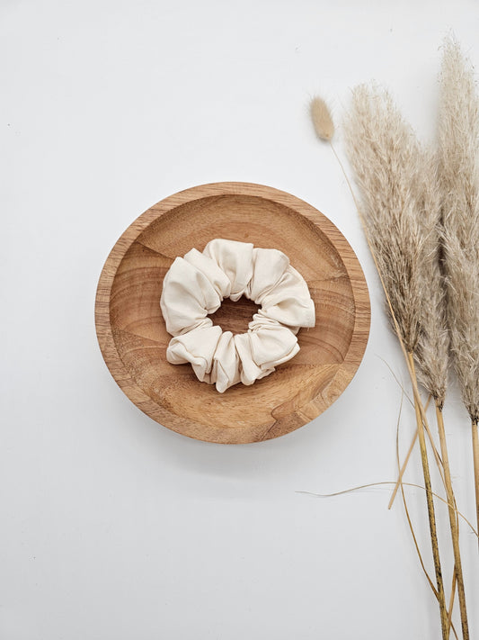 Trendiges Scrunchie Satin natur - Vintageliebe® Vintageliebe®