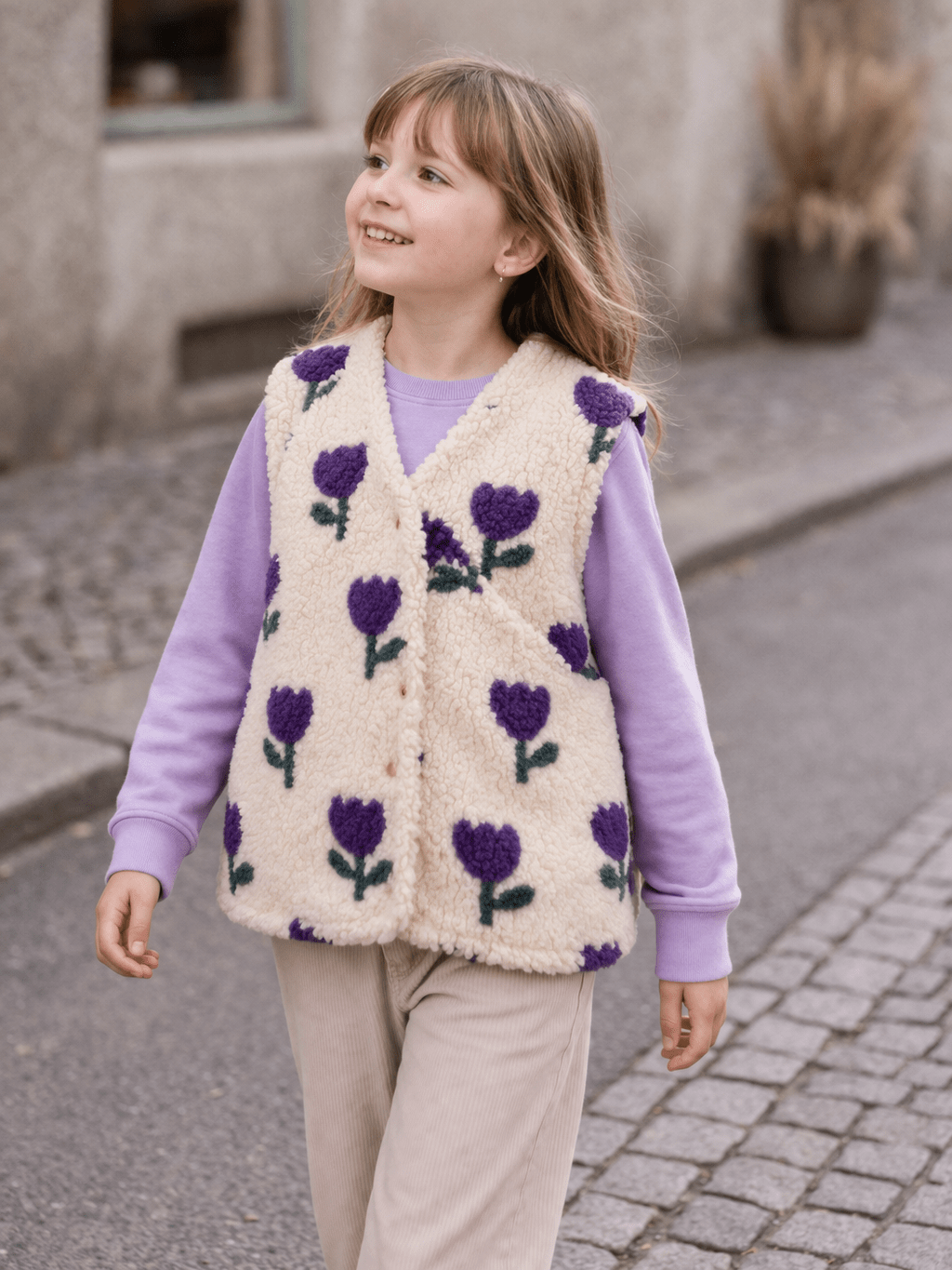 Tulpenweste Mädchen - Vintageliebe® Vintageliebe®