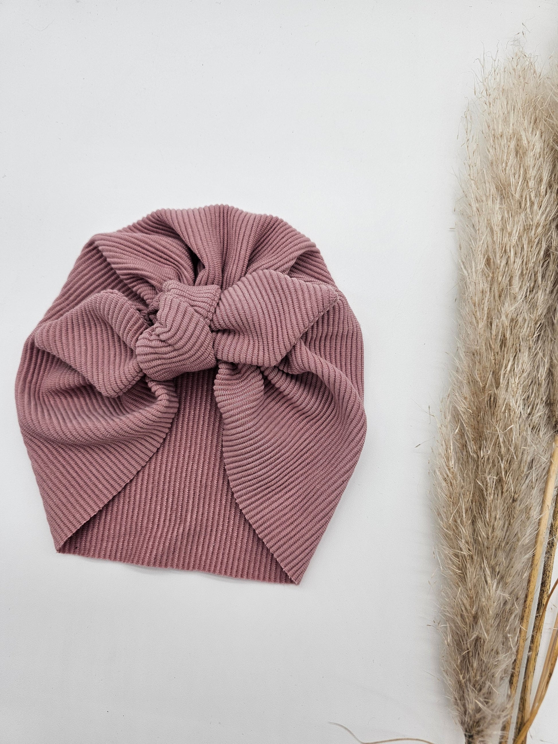 Turban altrose – Öko Tex Jersey – Vintageliebe® - Vintageliebe® Vintageliebe®