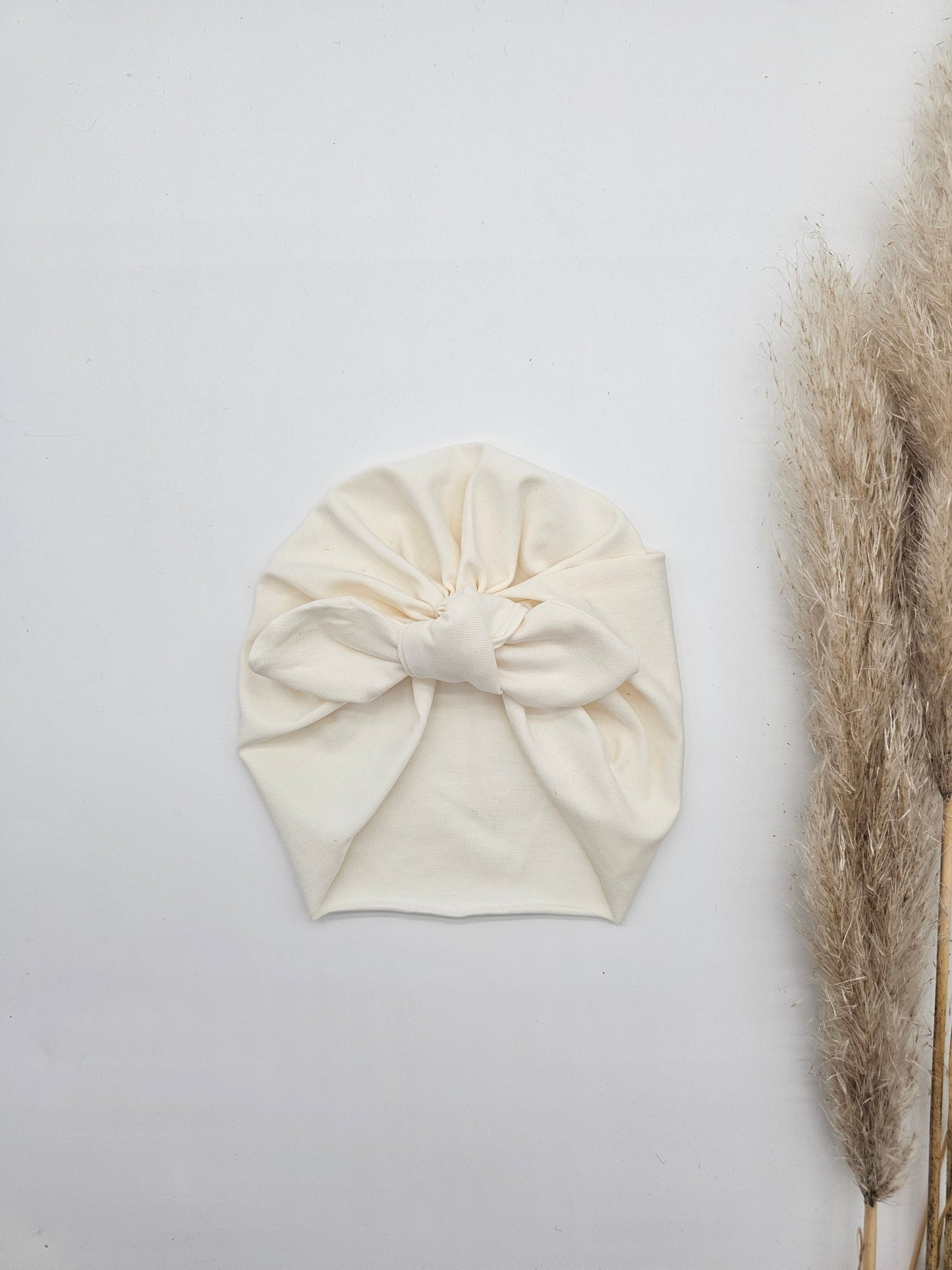 Turban creme – Öko Tex Jersey – Vintageliebe® - Vintageliebe® Vintageliebe®