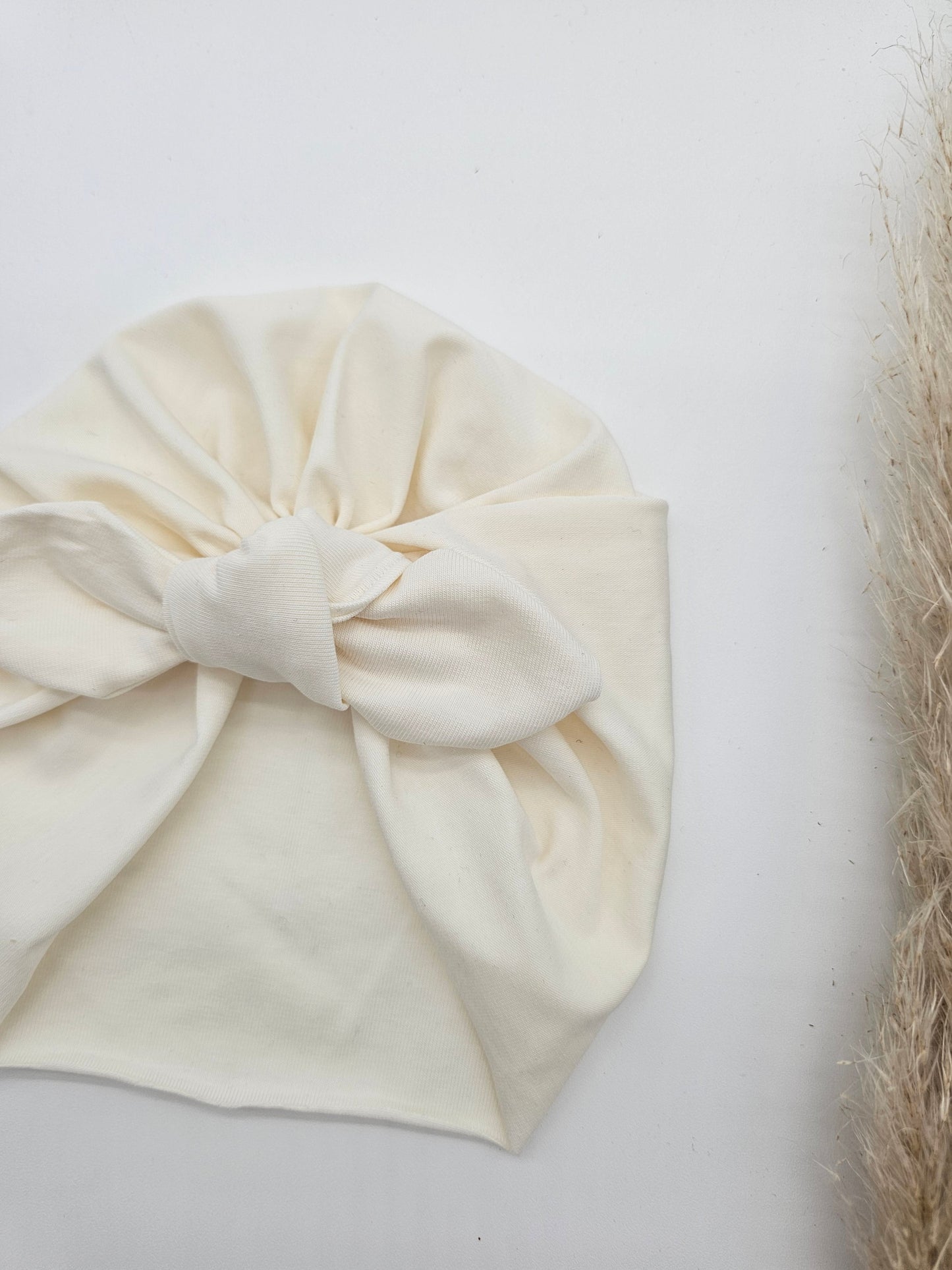 Turban creme – Öko Tex Jersey – Vintageliebe® - Vintageliebe® Vintageliebe®