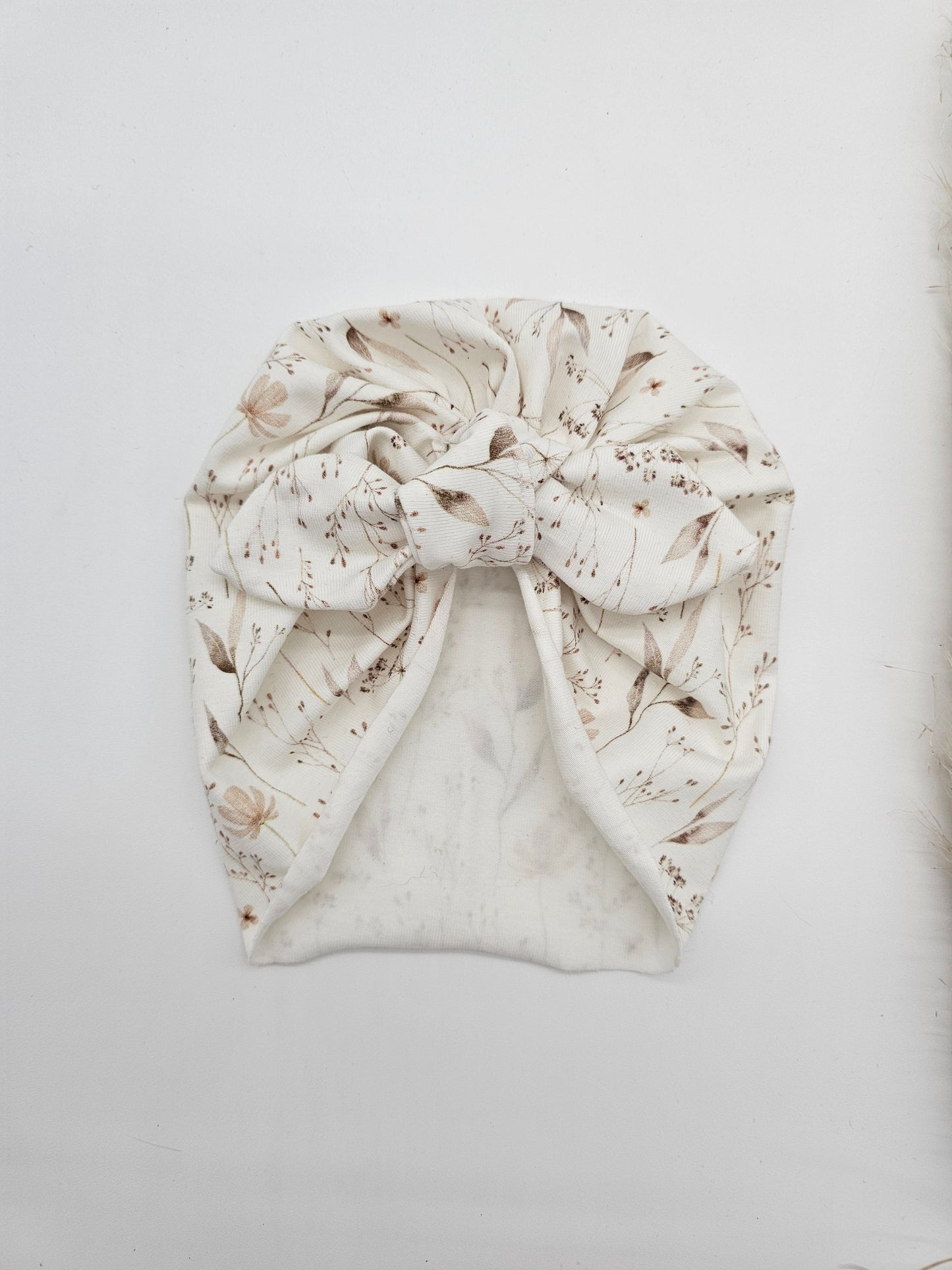 Turban feine Blümchen – Öko Tex Jersey – Vintageliebe® - Vintageliebe® Vintageliebe®