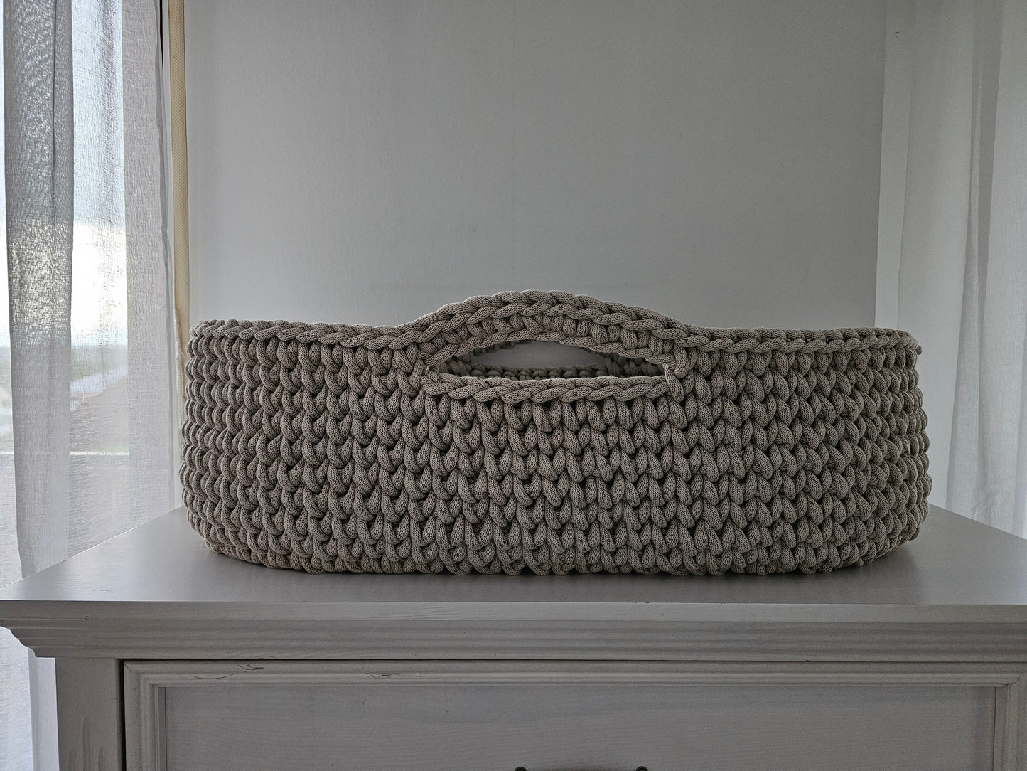 Vintageliebe® Moseskorb beige meliert - Vintageliebe® Vintageliebe®Moseskorb