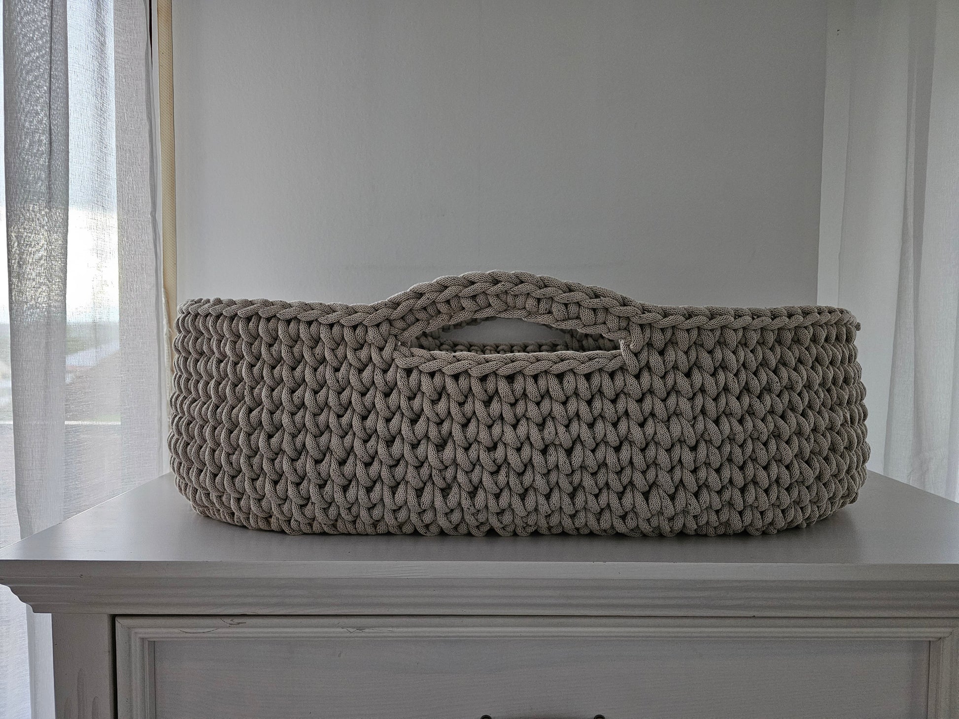 Vintageliebe® Moseskorb beige meliert - Vintageliebe® Vintageliebe®Moseskorb