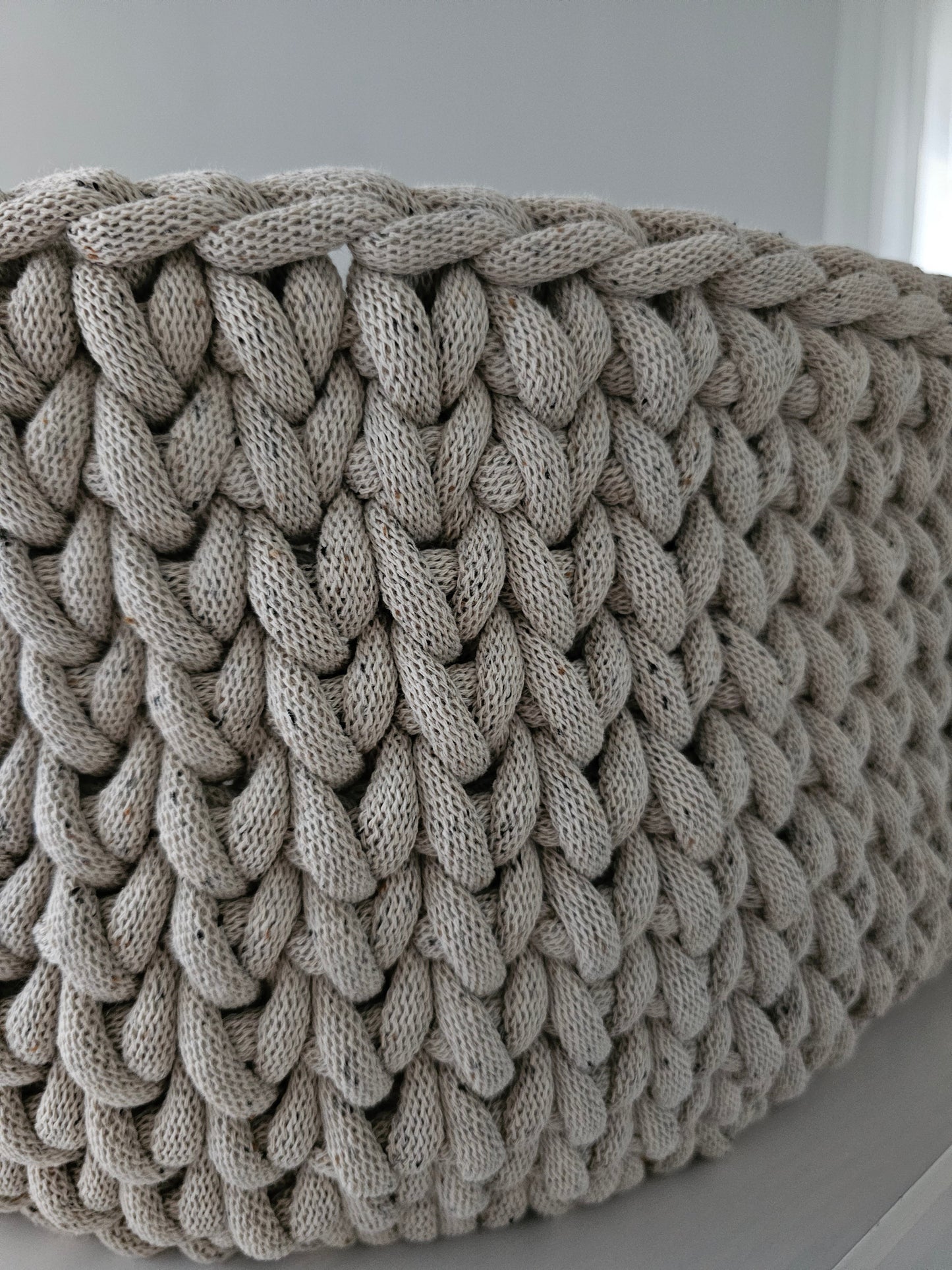 Vintageliebe® Moseskorb beige meliert - Vintageliebe® Vintageliebe®Moseskorb