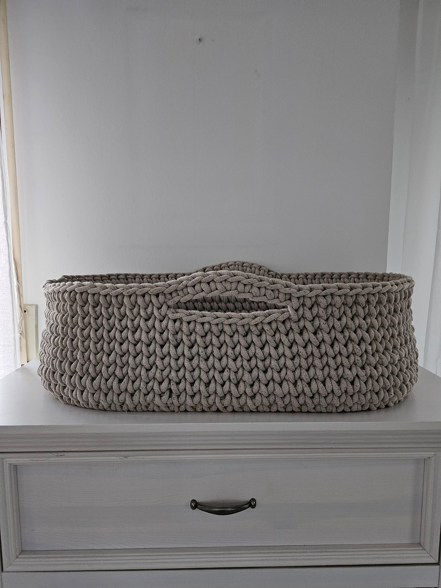 Vintageliebe® Moseskorb beige meliert - Vintageliebe® Vintageliebe®Moseskorb