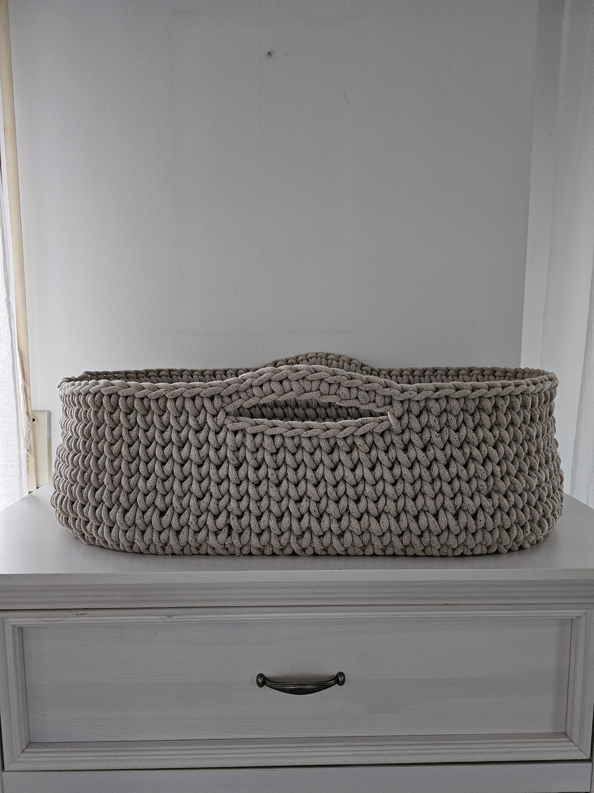 Vintageliebe® Moseskorb beige meliert - Vintageliebe® Vintageliebe®Moseskorb