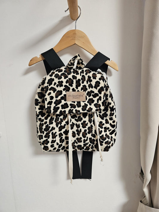 Vintageliebe® | Rucksack Leo für Erwachsene und Kinder in zwei Größen wählbar | kleiner Damenrucksack | Kindergartenrucksack | handgenäht. - Vintageliebe® Mein Shop