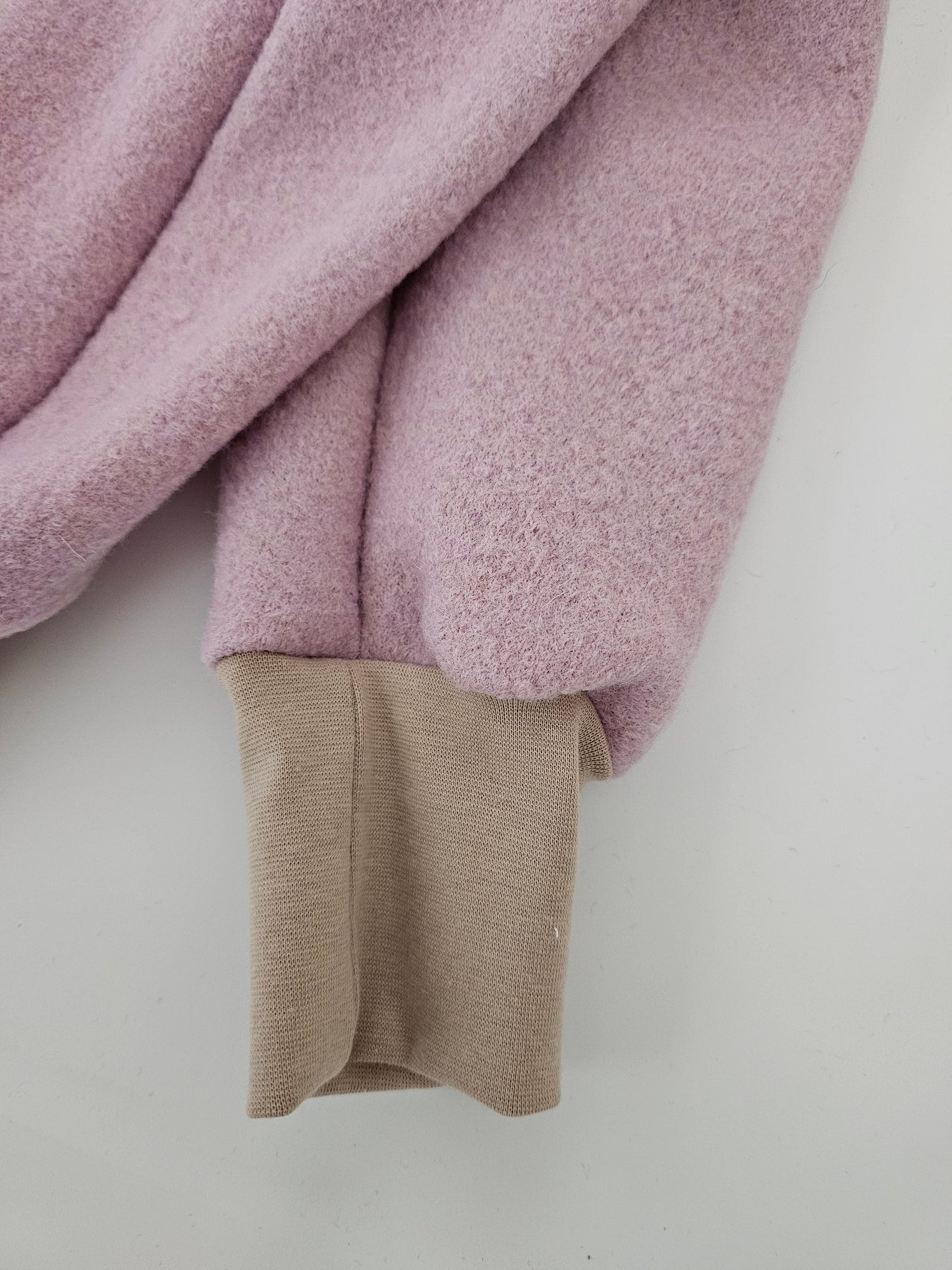 Walkhose aus 100% Schurwolle mit Hosentaschen Gr. 74 - 122 rosa - Vintageliebe® Vintageliebe®Wollwalkhose