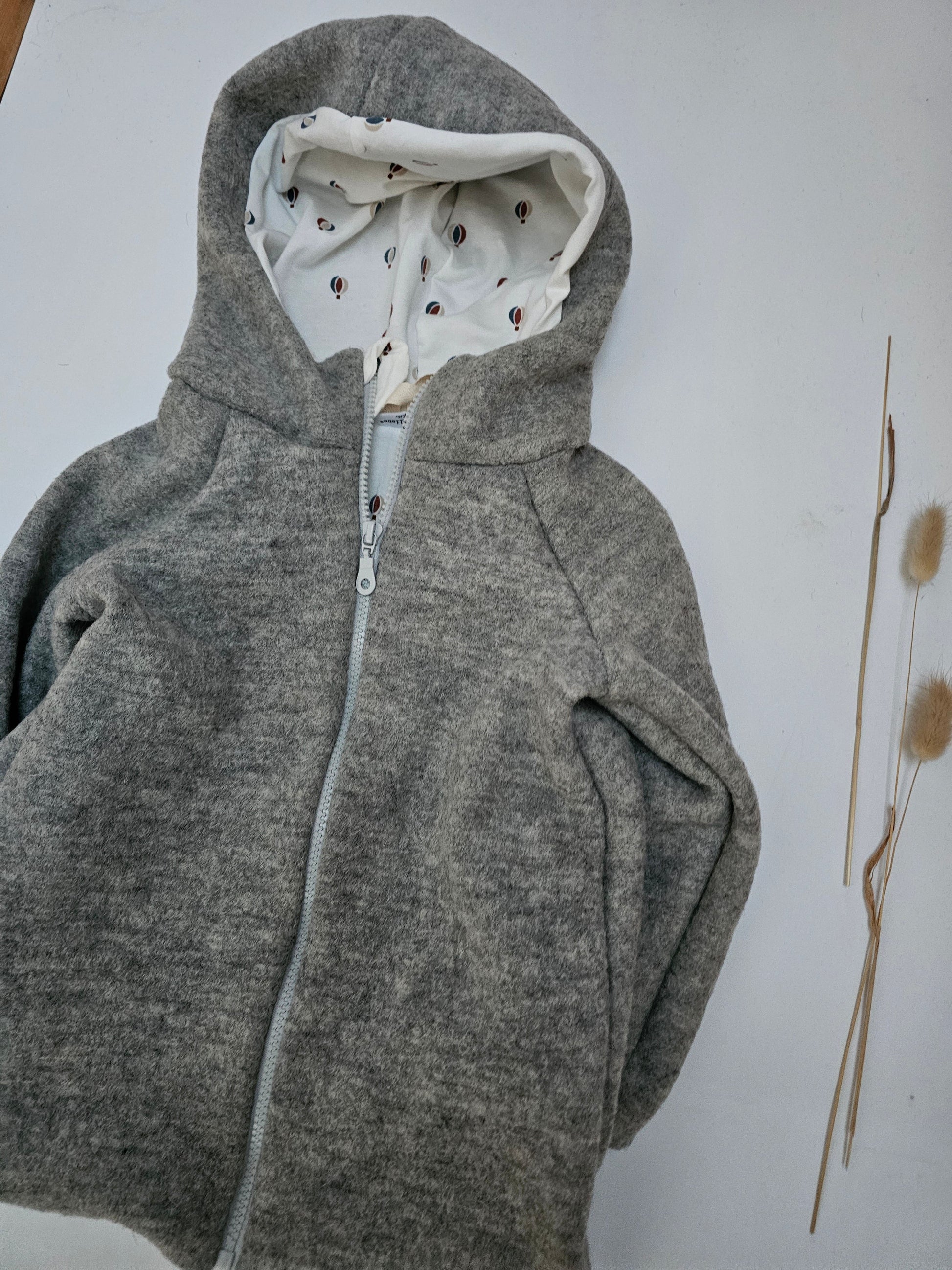 Wollwalkjacke für Kinder Gr. 0 - 3 Monate bis 10 Jahre rost meliert - Vintageliebe® Mein ShopWalkjacke aus 100& Schafwolle